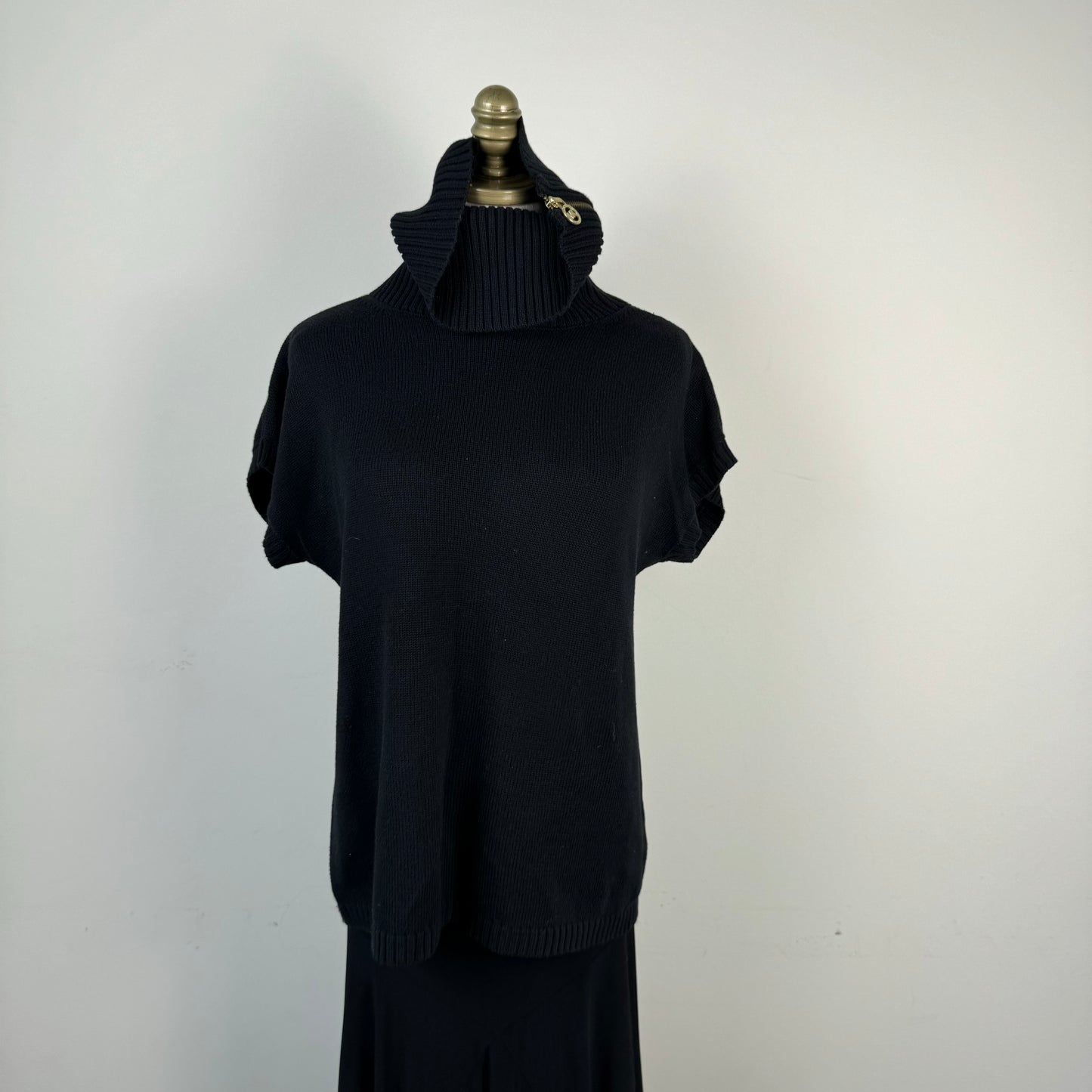 Michael Kors Off Shoulder Knit Vest Top