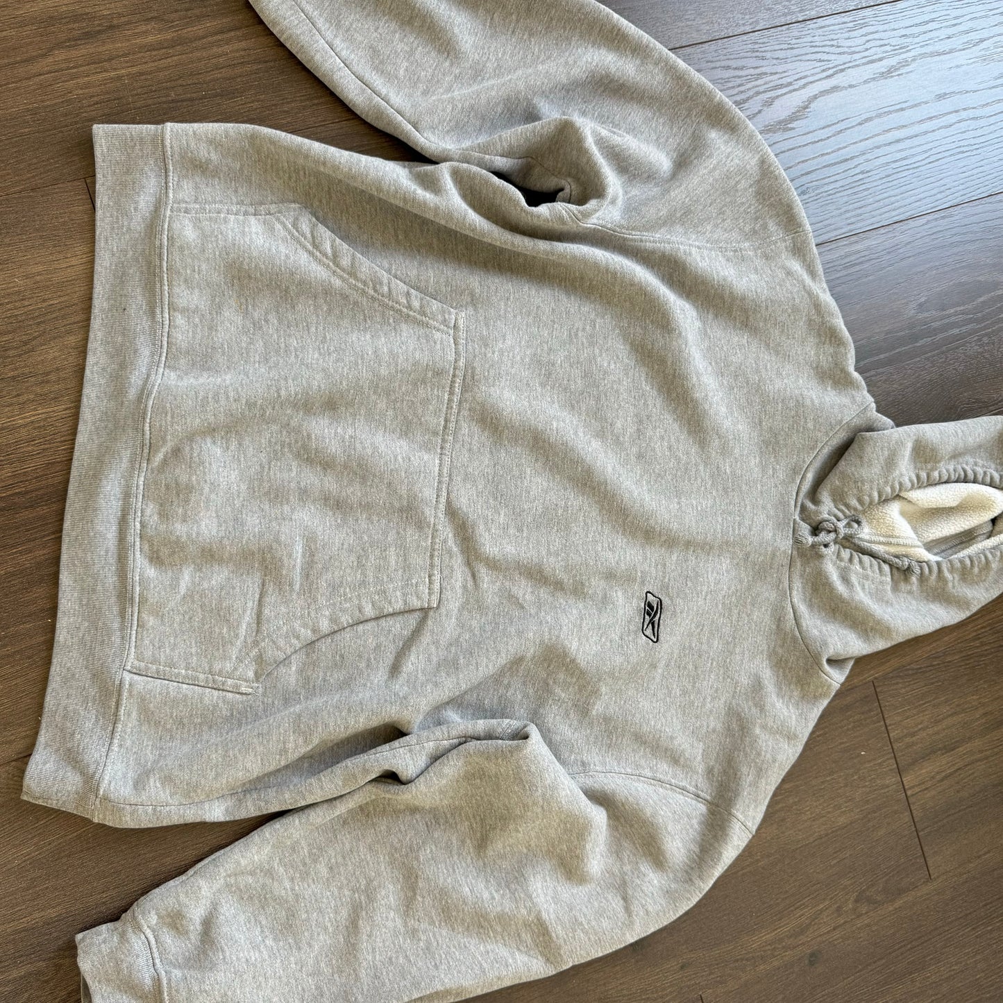 Vintage Reebok Grey Hoodie