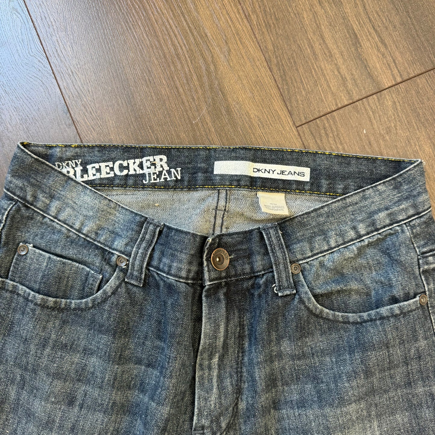 DKNY Dark Wash Straight Leg Jeans