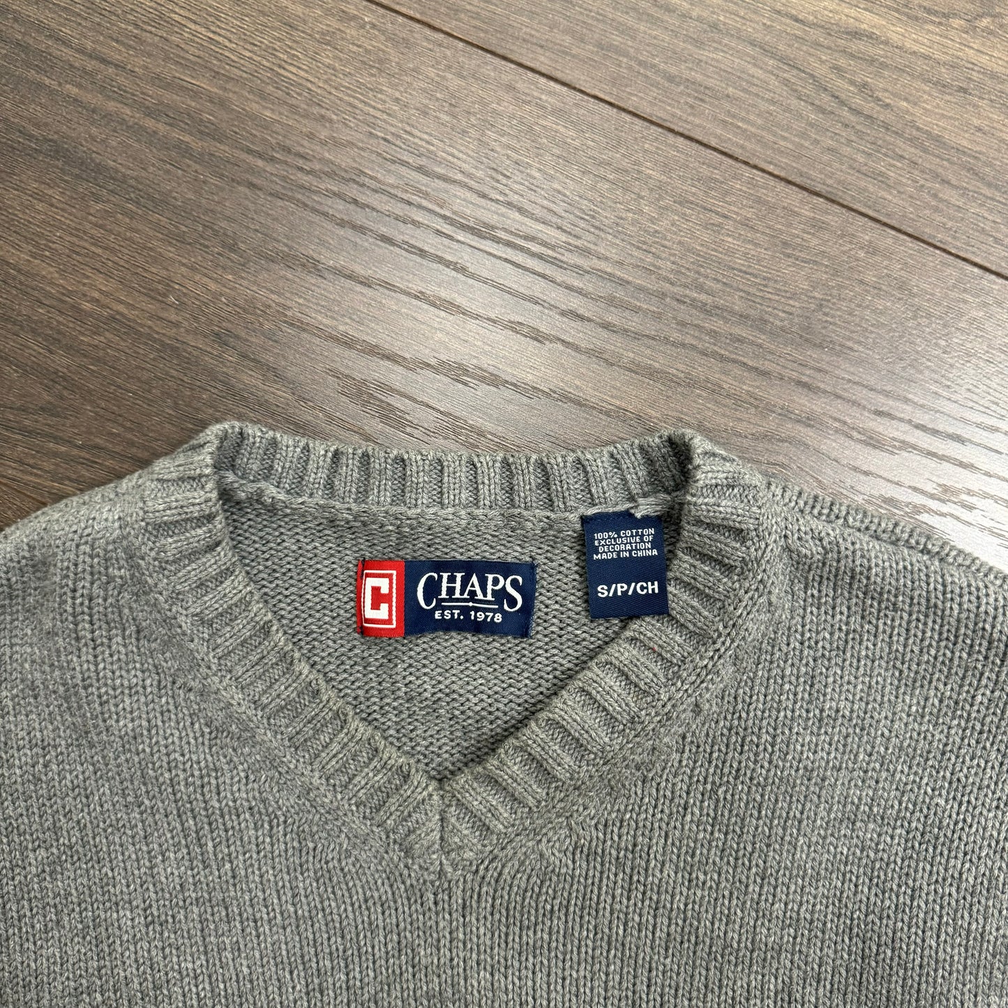 Grey Chunky Knit Sweater