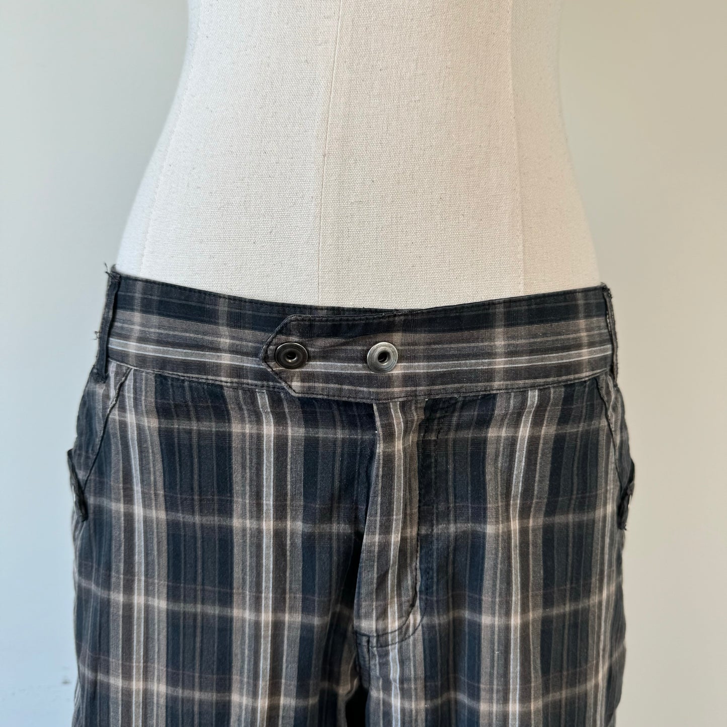 Columbia Brown Plaid Bermuda Shorts