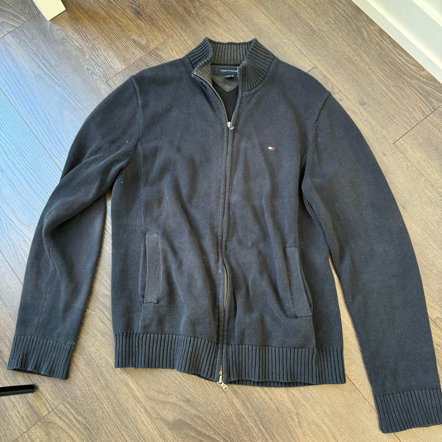 Tommy Double Zip Knit Sweater