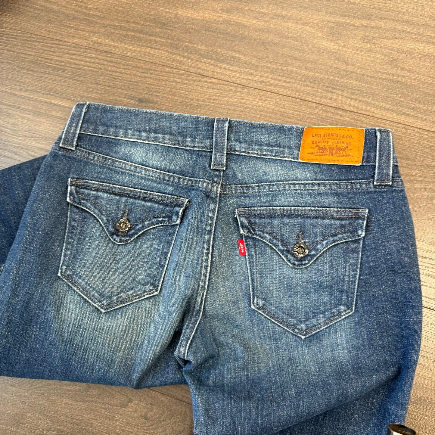 Vintage Levi's Low Rise Straight Cut Jeans