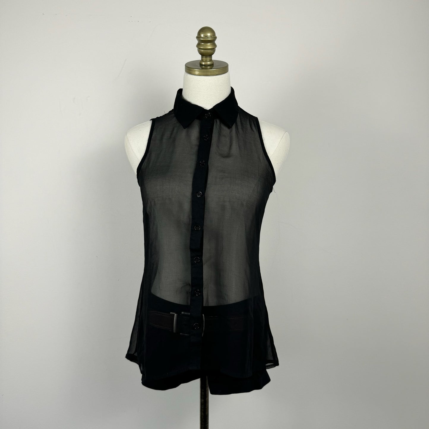 Black Micro Mini Shorts