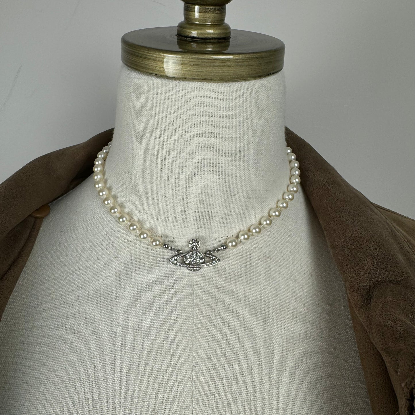 Vivienne Westwood Pearl Choker Necklace