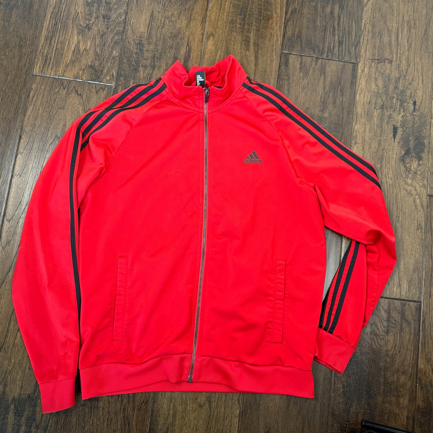 Red Adidas Track Jacket