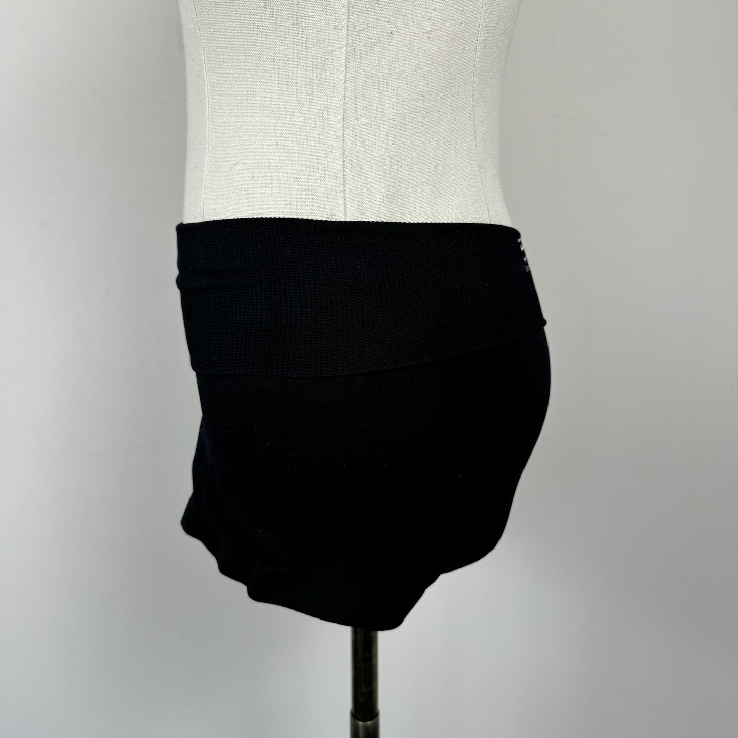 Black Micro Mini Shorts