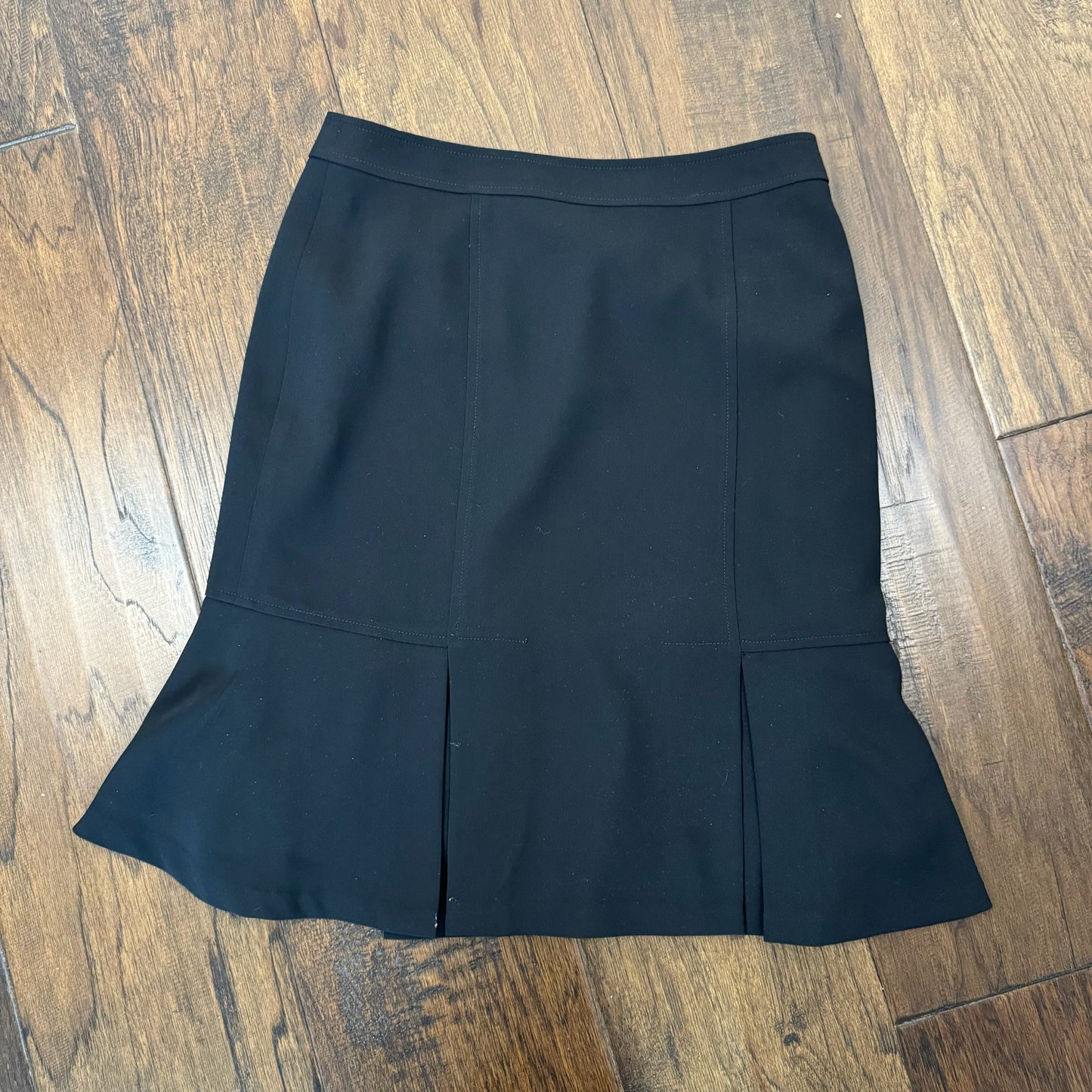 Vintage Black Midi Skirt