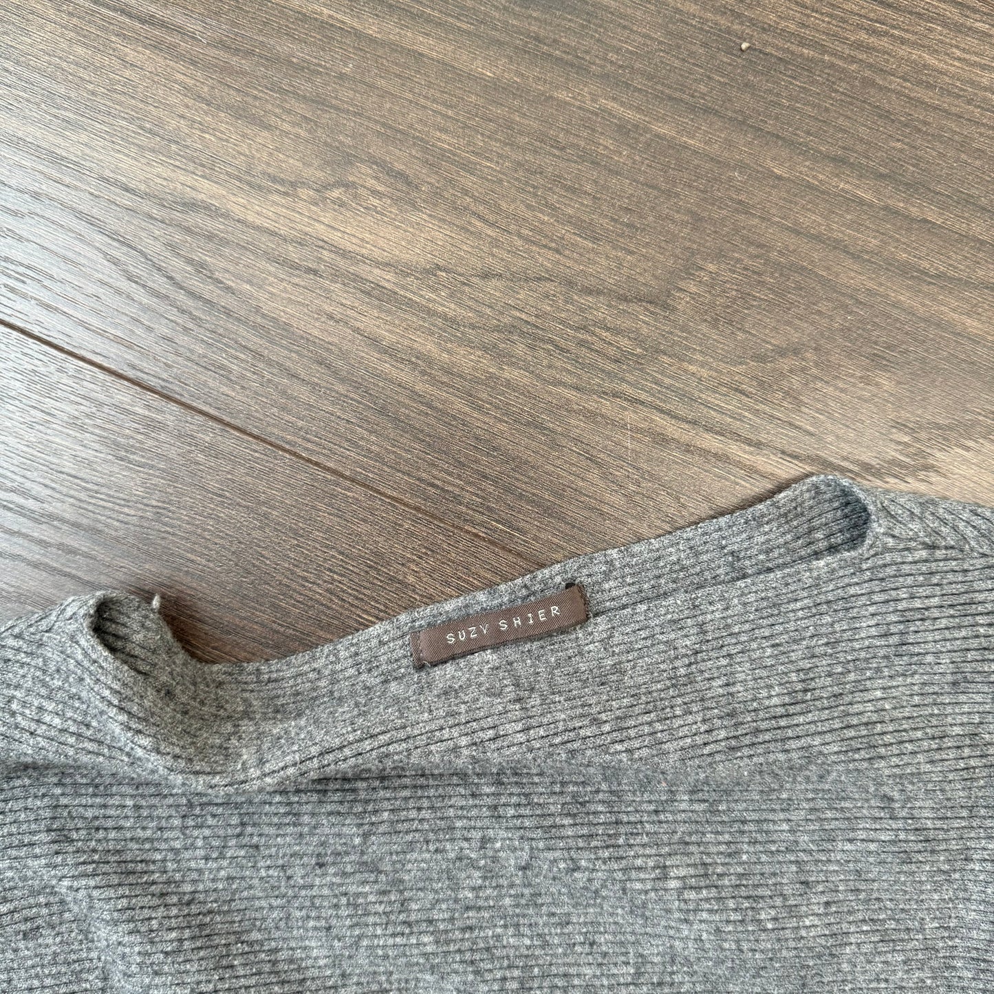 Grey Dolman Sweater