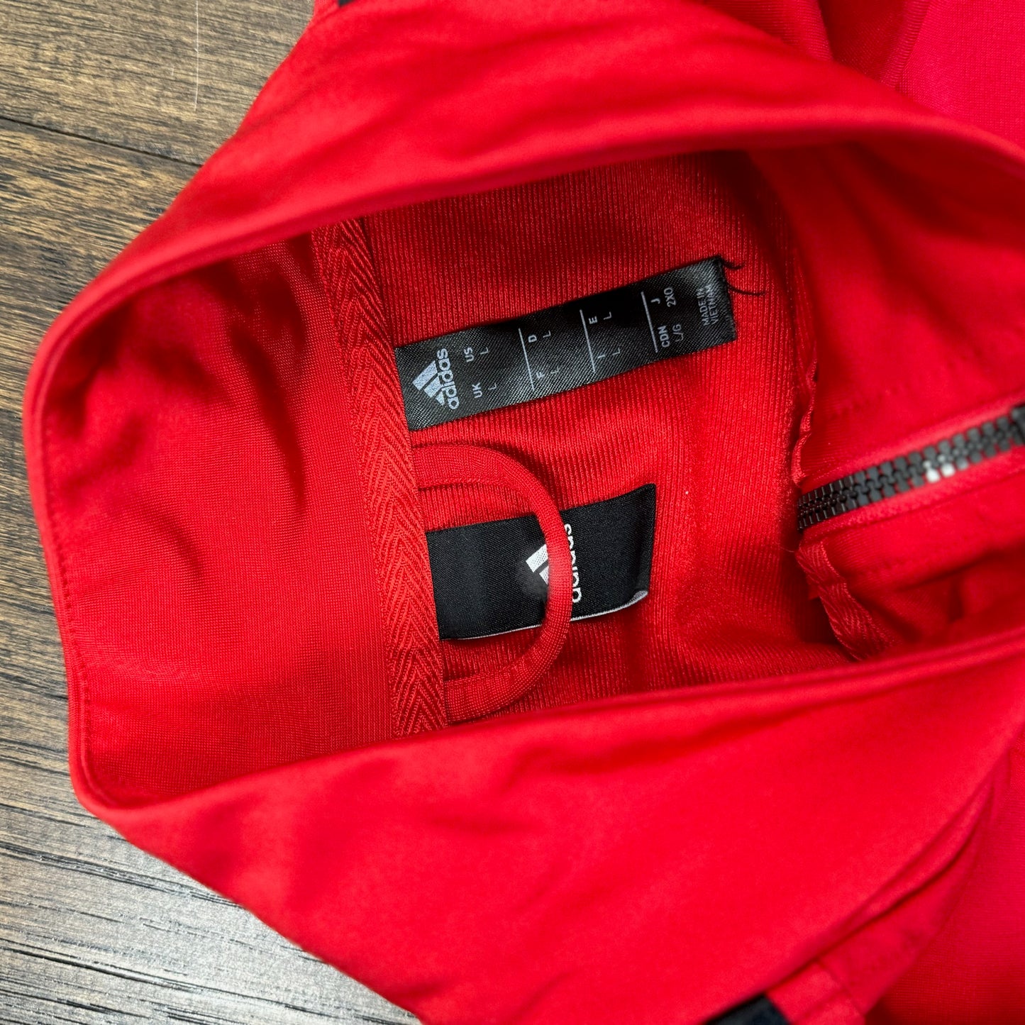 Red Adidas Track Jacket