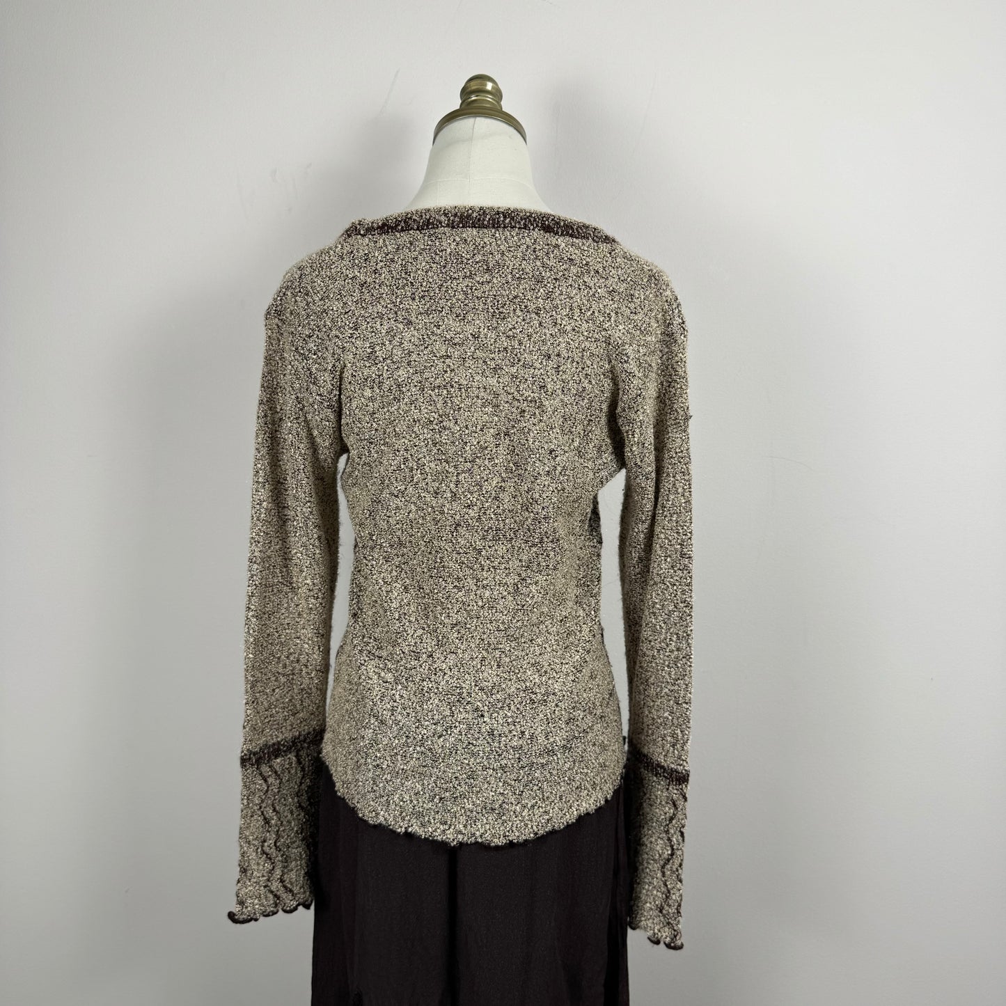 Boho Bell Sleeve Sweater