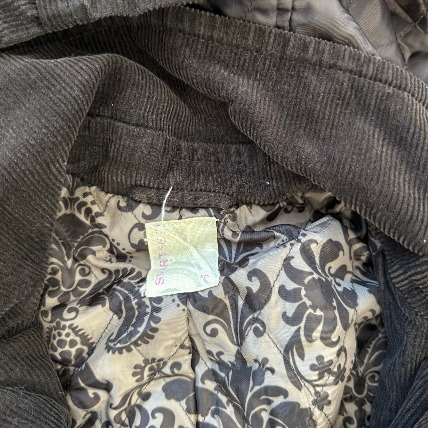 Corduroy Brown Trench Coat