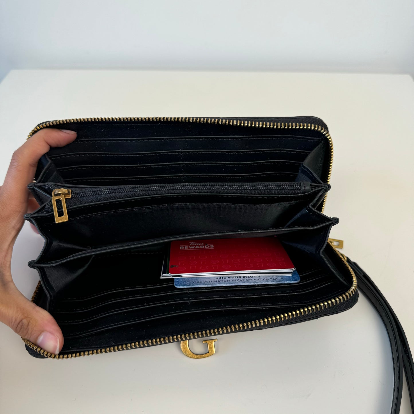 Guess Black Leather Wallet