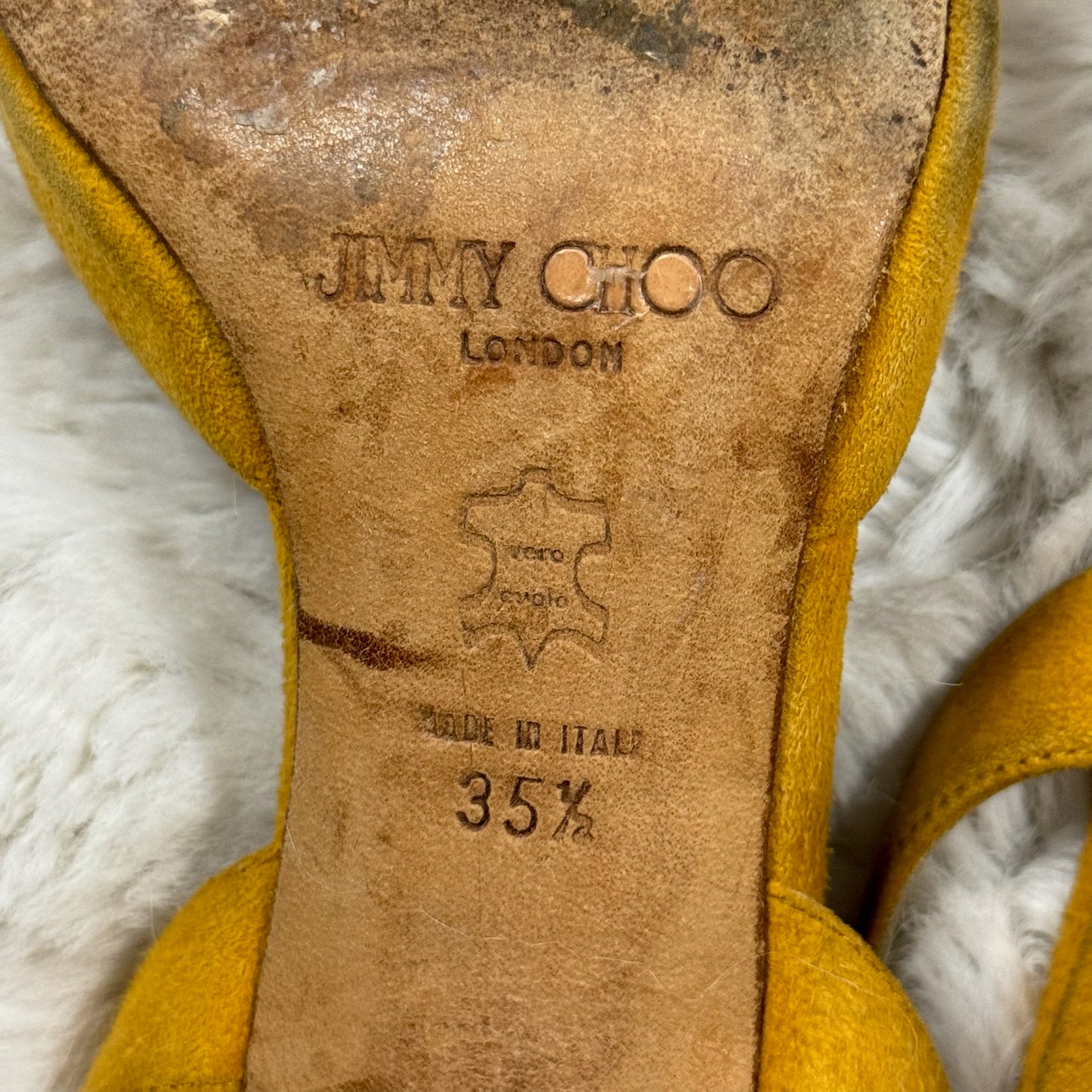 Vintage Jimmy Choo Kitten Heels