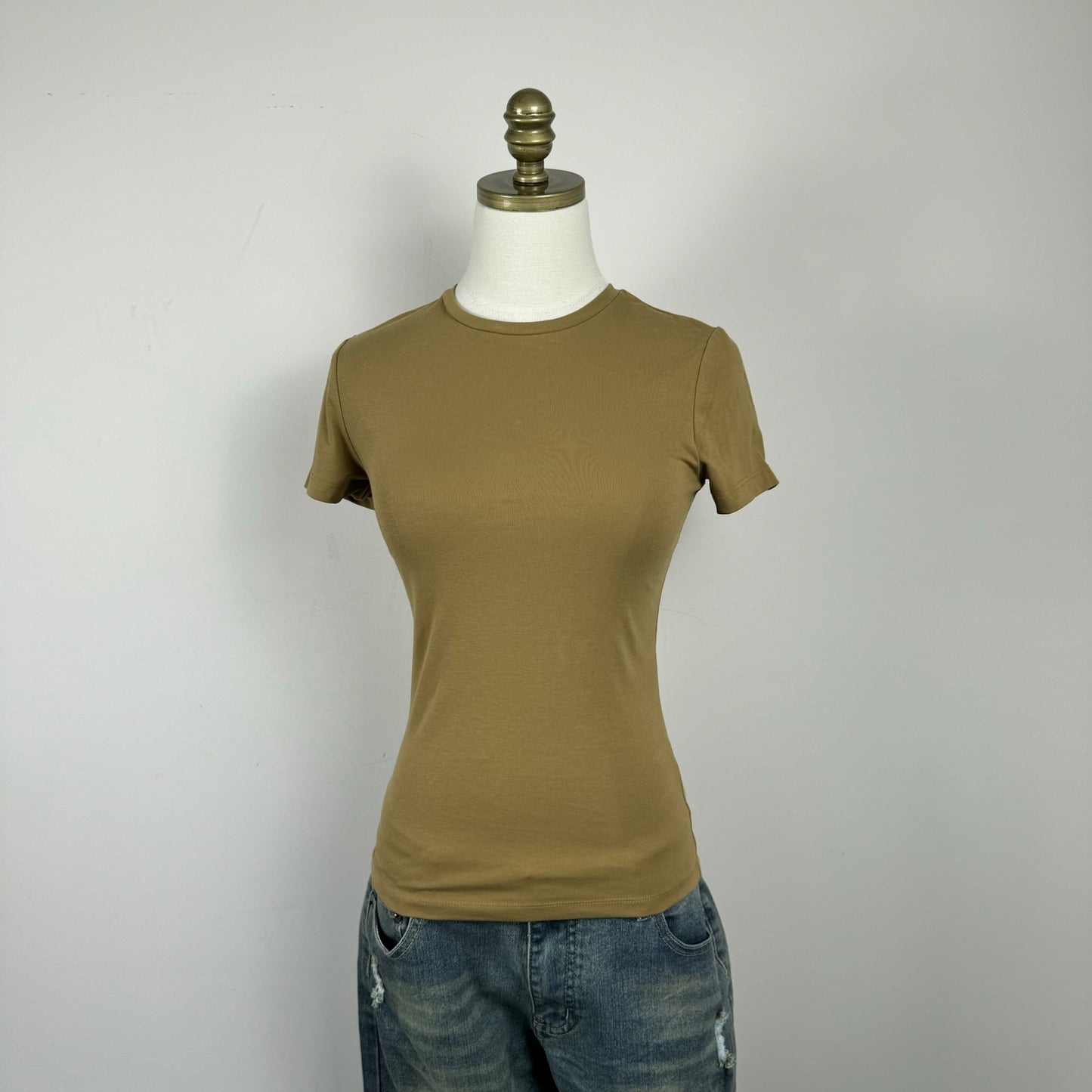 Fitted Short Sleeve Top