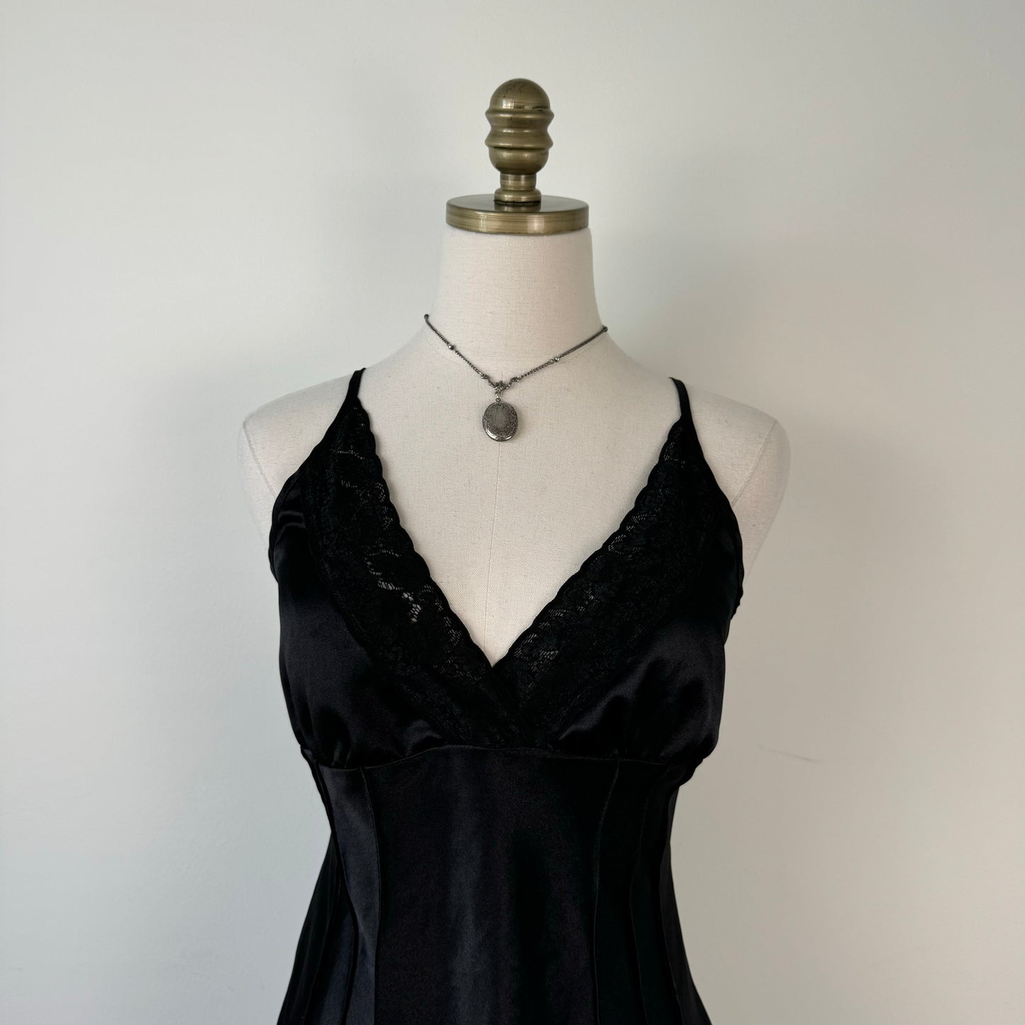 Vintage Babydoll Lace Trim Cami / Slip