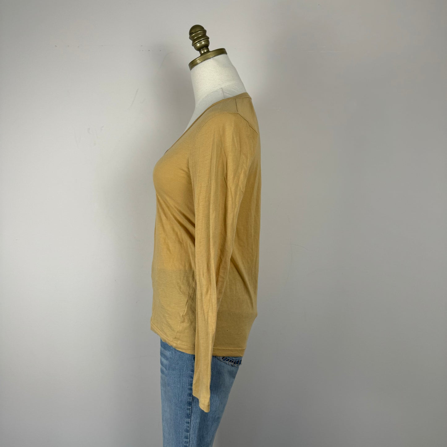90s J. Crew Casual Long Sleeve Top