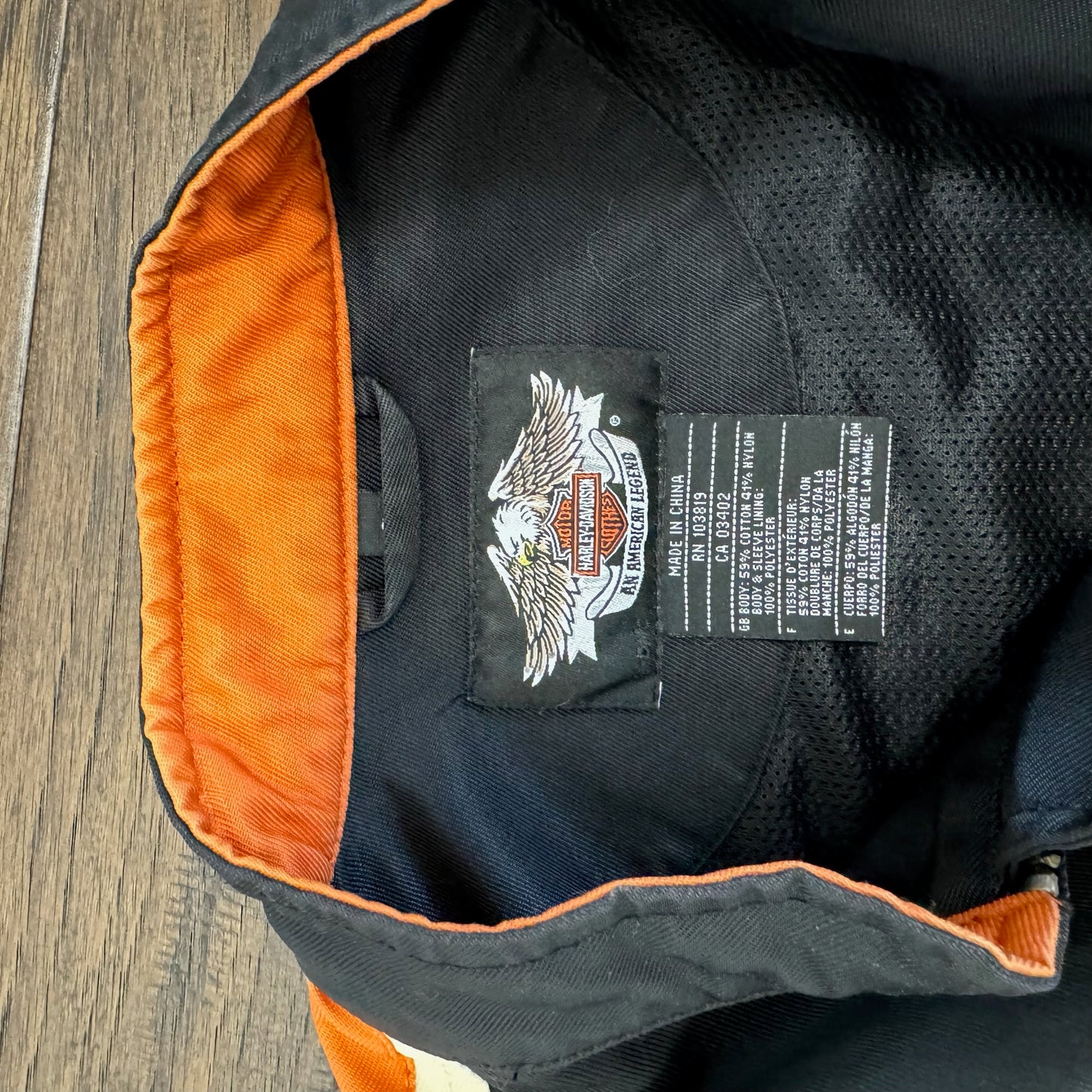 Vintage Harley Davidson Moto Jacket