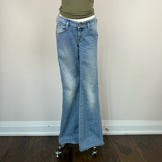 Diesel Low Rise Bootcut Jeans