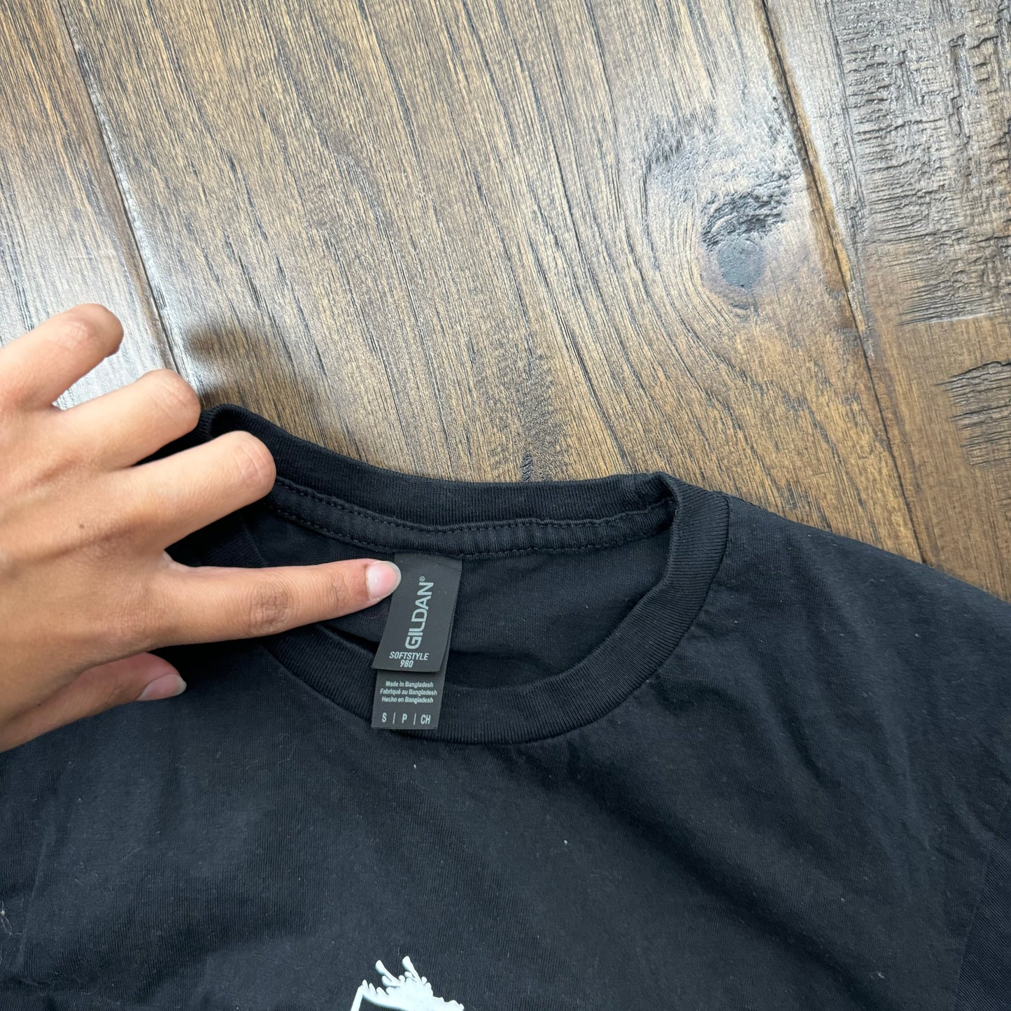 Black Graphic Tee