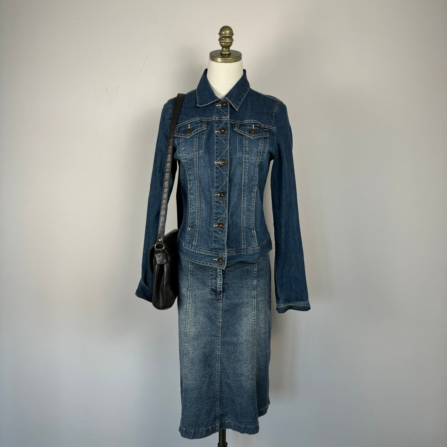 Calvin Klein Fitted Denim Jacket