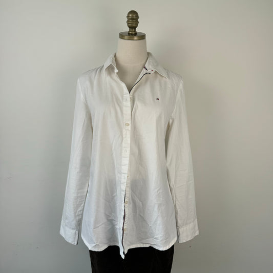 Tommy White Button Up Shirt