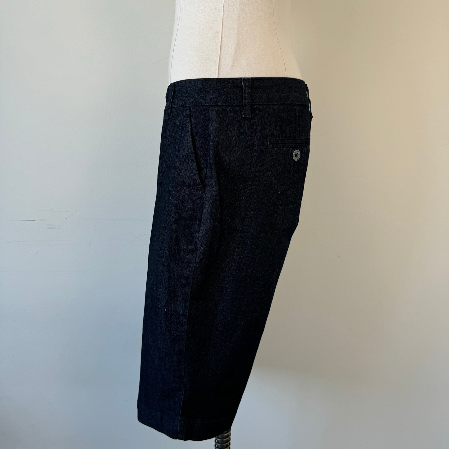 Dark Wash Denim Jorts