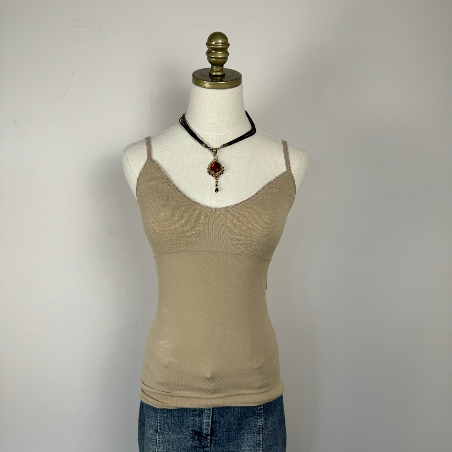 Vintage Auburn Gem Necklace
