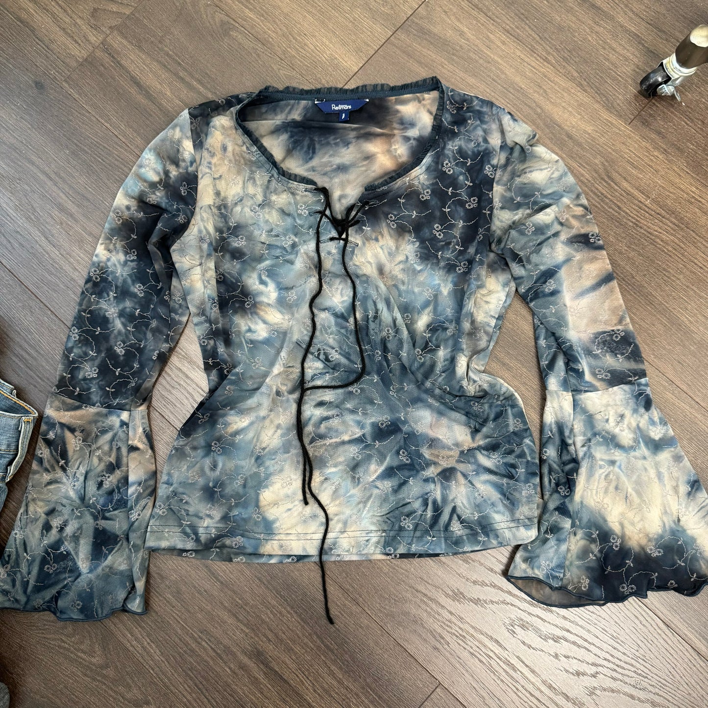 Vintage Fairy Bell Sleeve Top