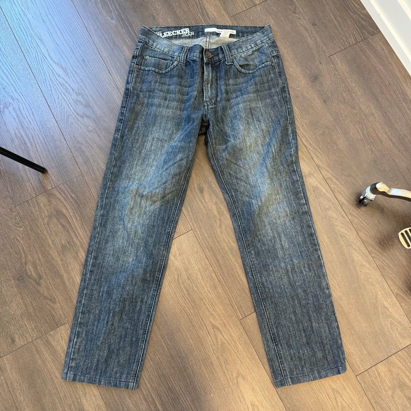 DKNY Dark Wash Straight Leg Jeans