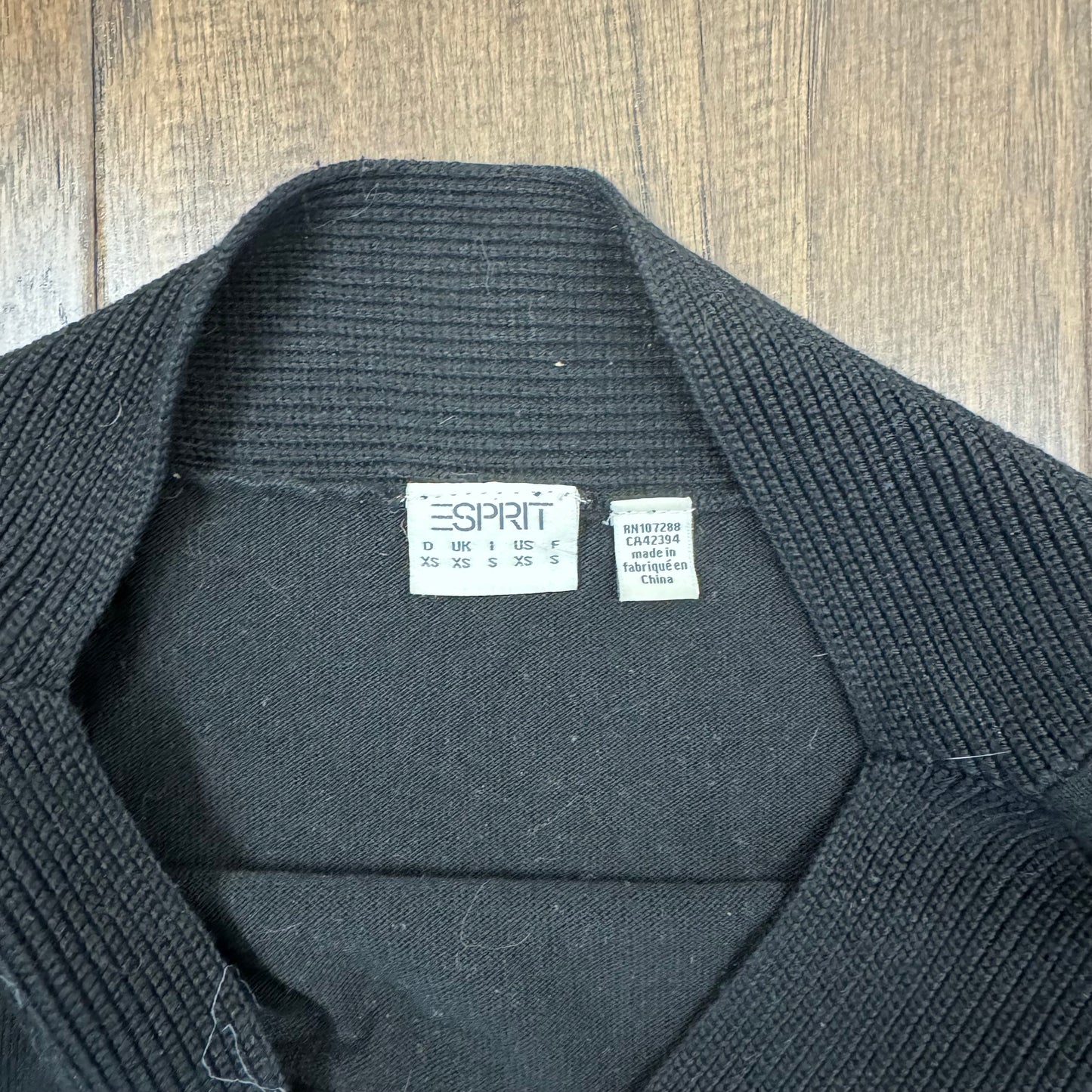 Black Fitted Boat Neck Sweater