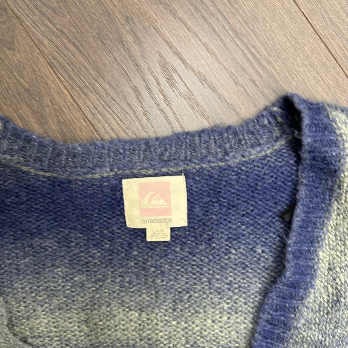 Soft Ombre Gradient Knit Button Up Cardigan