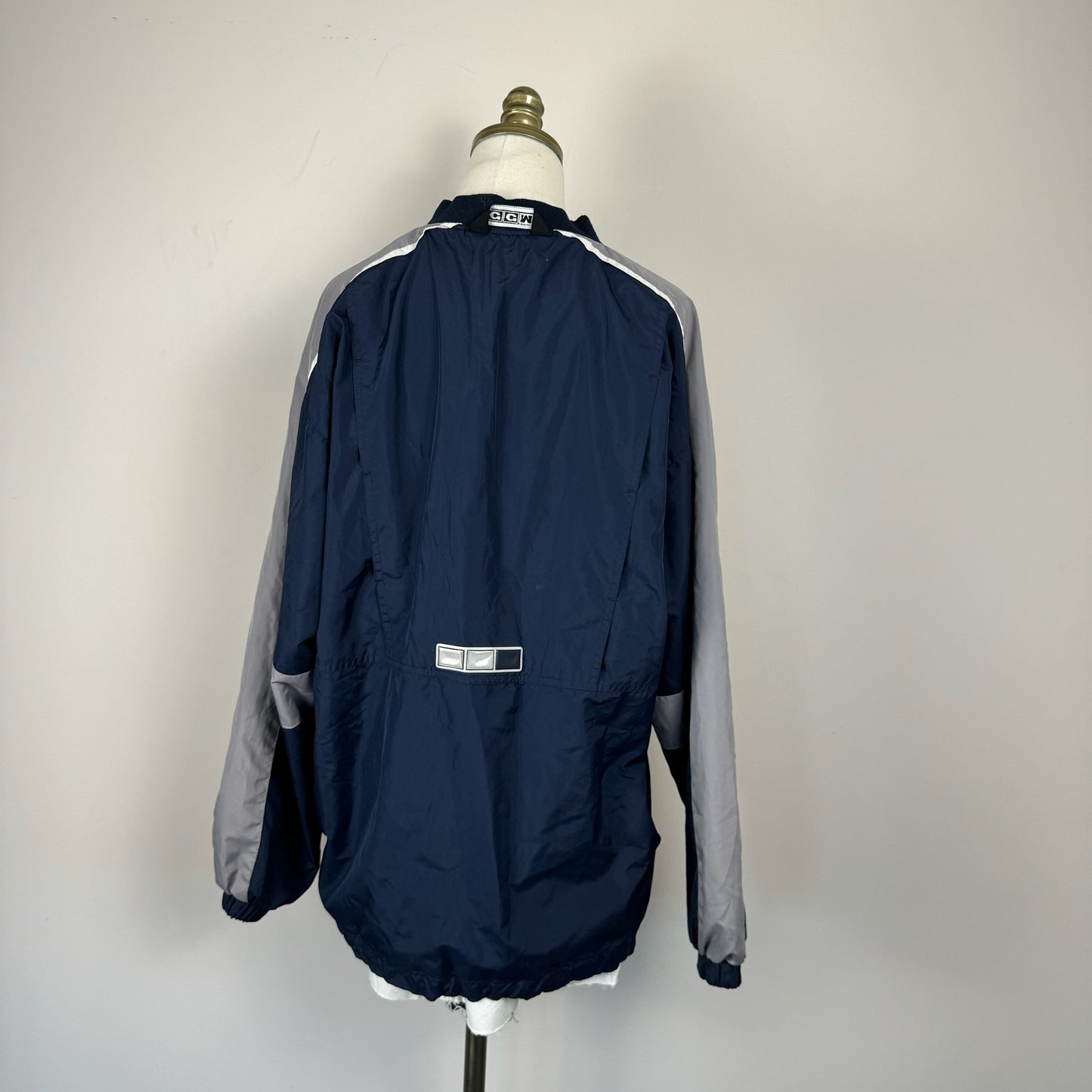 Oversized Navy Jersey Top