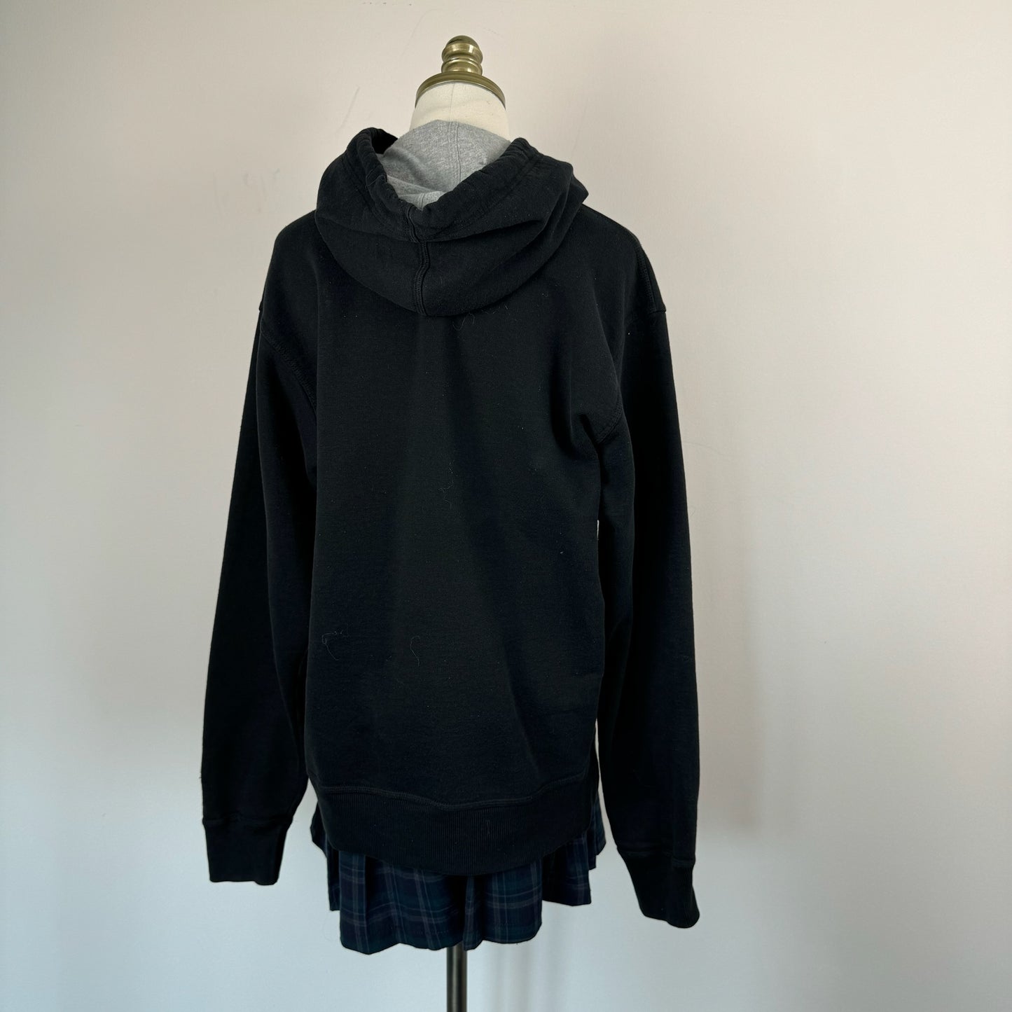 Champions Black Oversized Hoodie