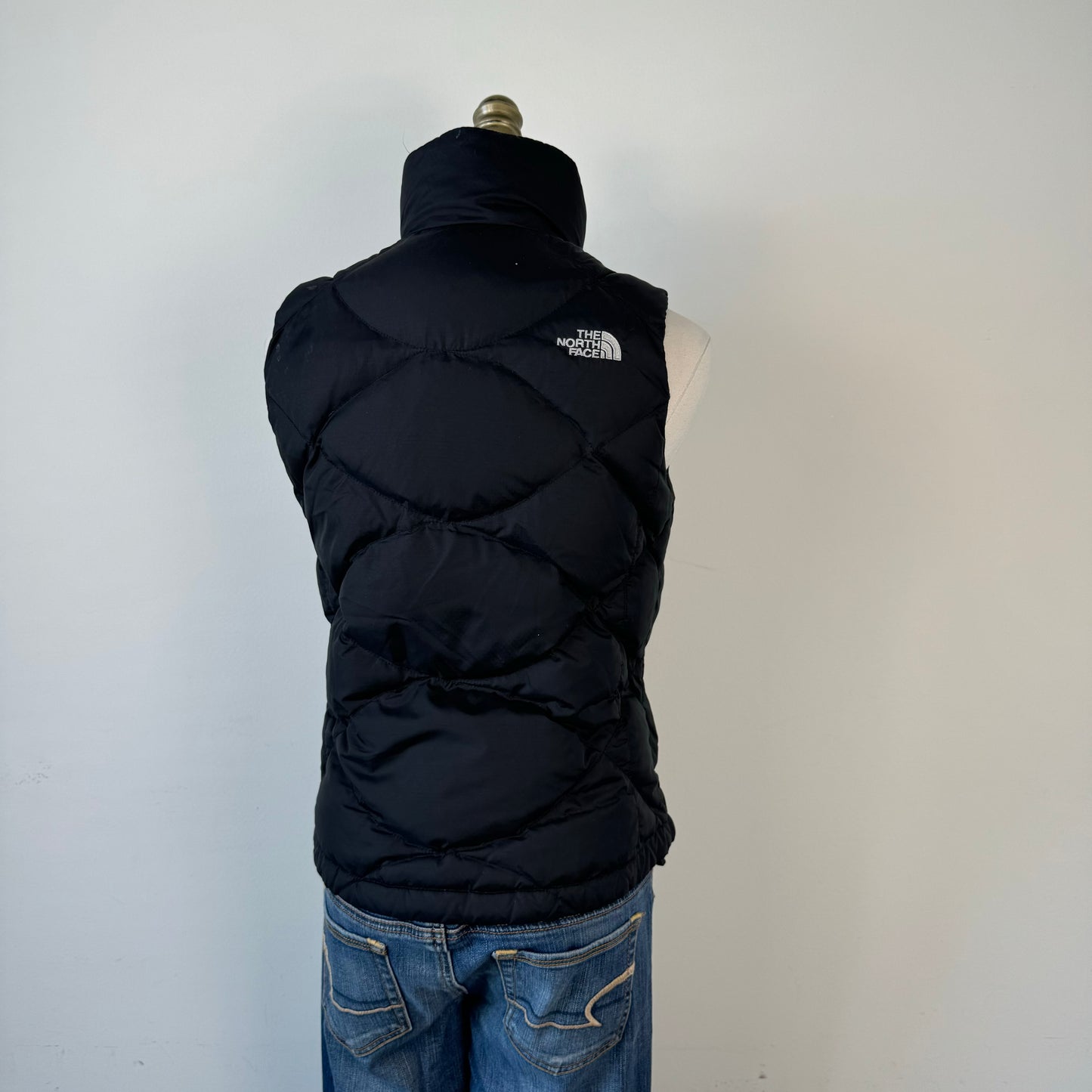North Face Puffer Zip Up Vest