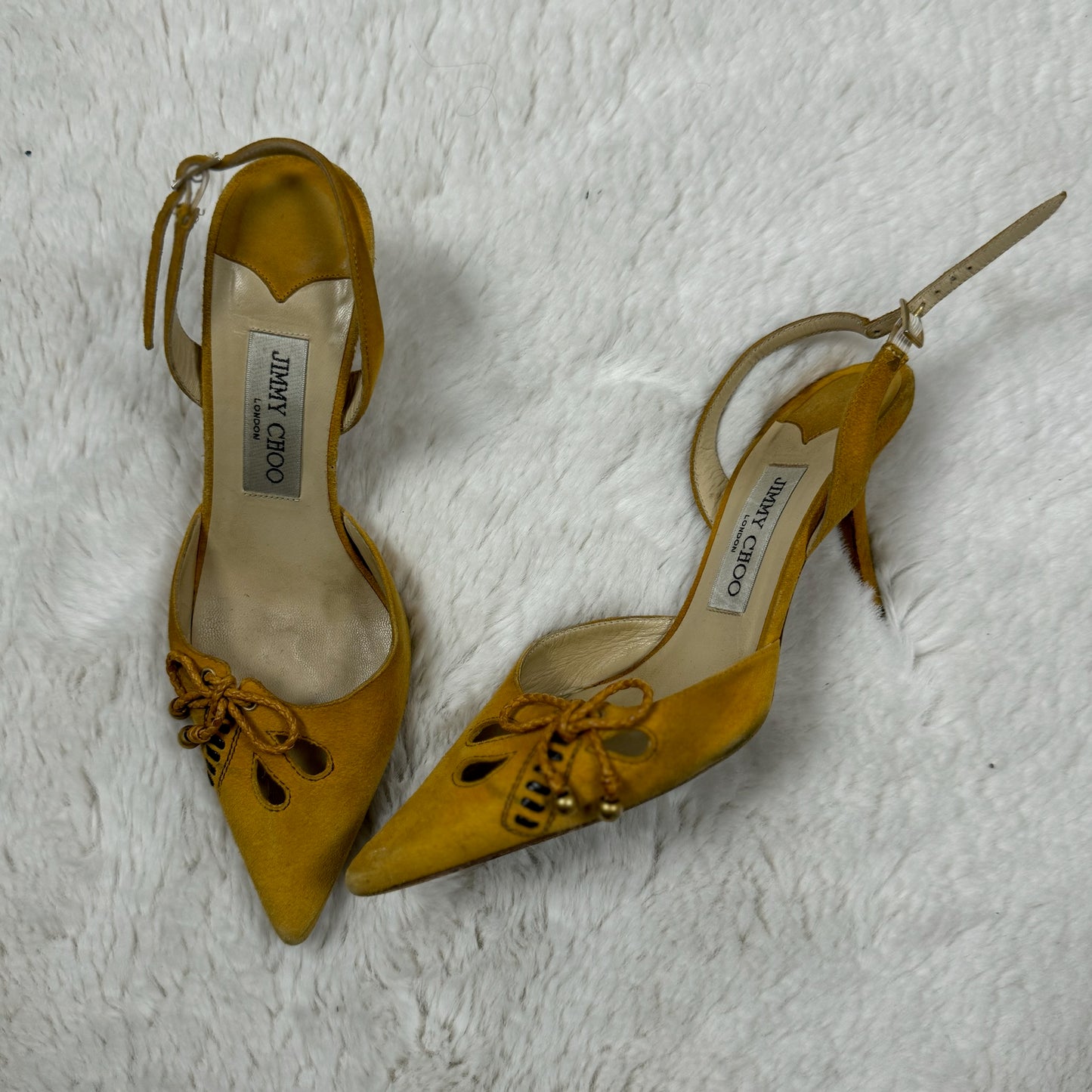 Vintage Jimmy Choo Kitten Heels