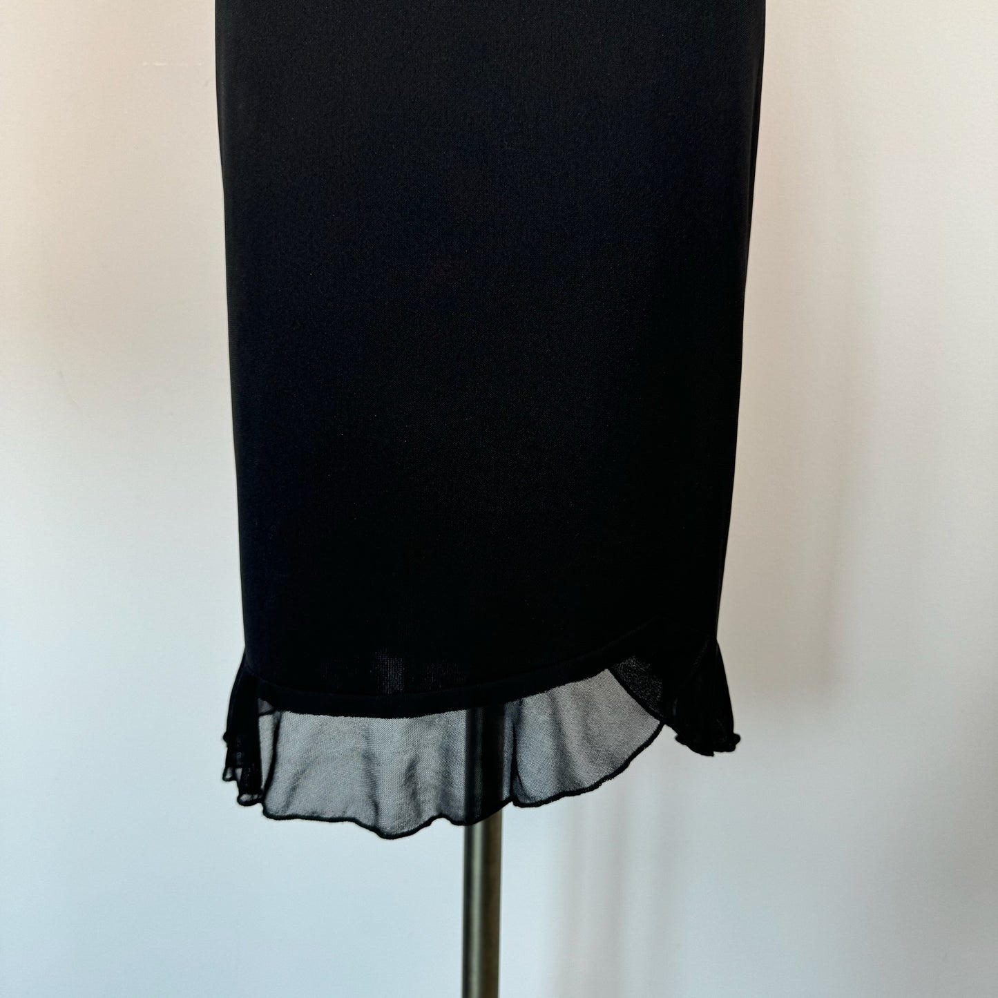 Vintage Charlotte Russe Ruffled Midi Dress