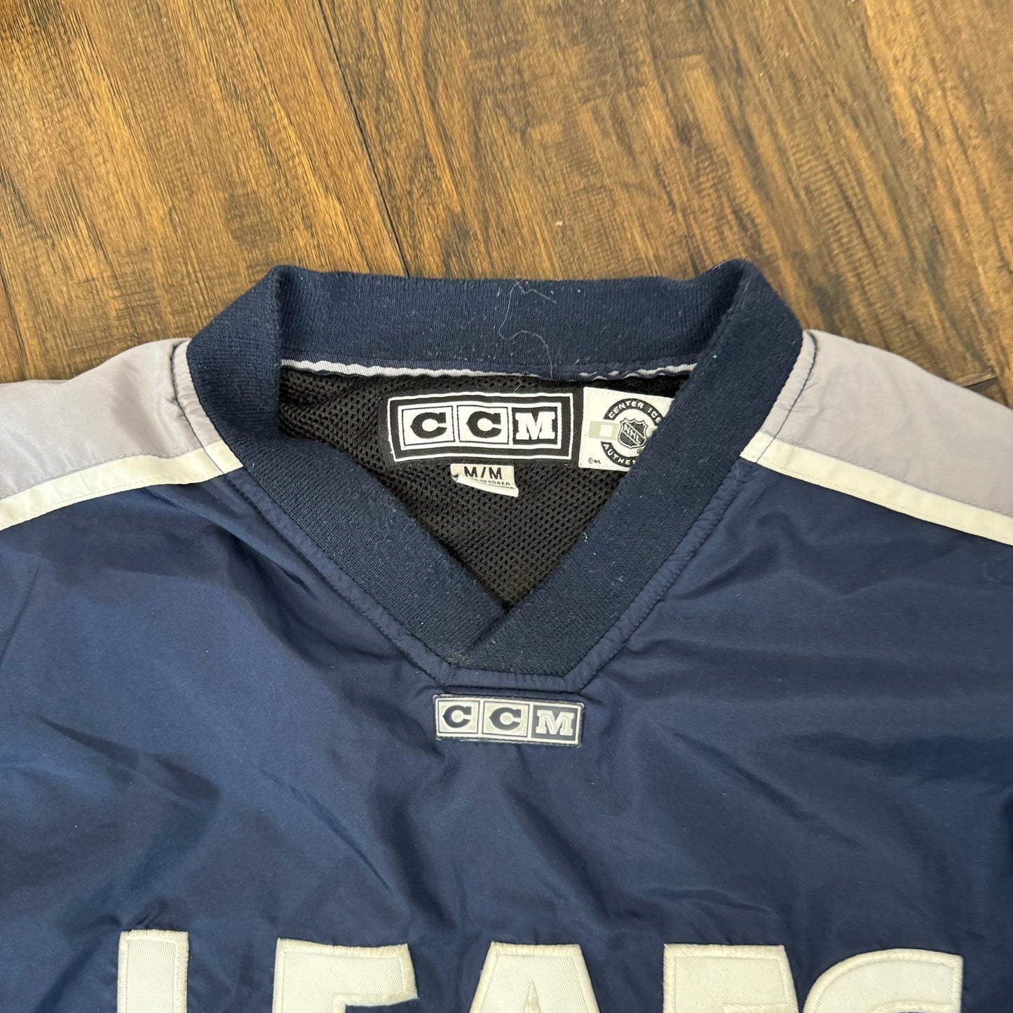 Oversized Navy Jersey Top