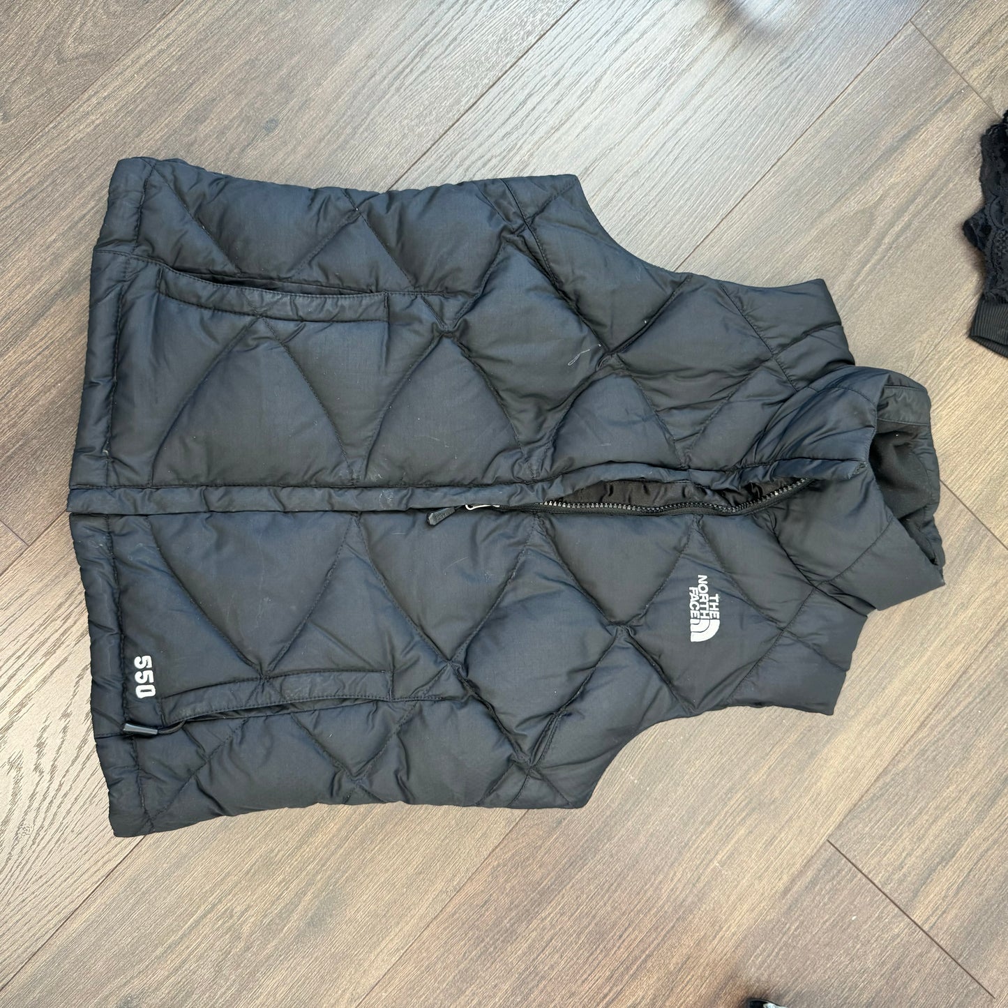 North Face Puffer Zip Up Vest