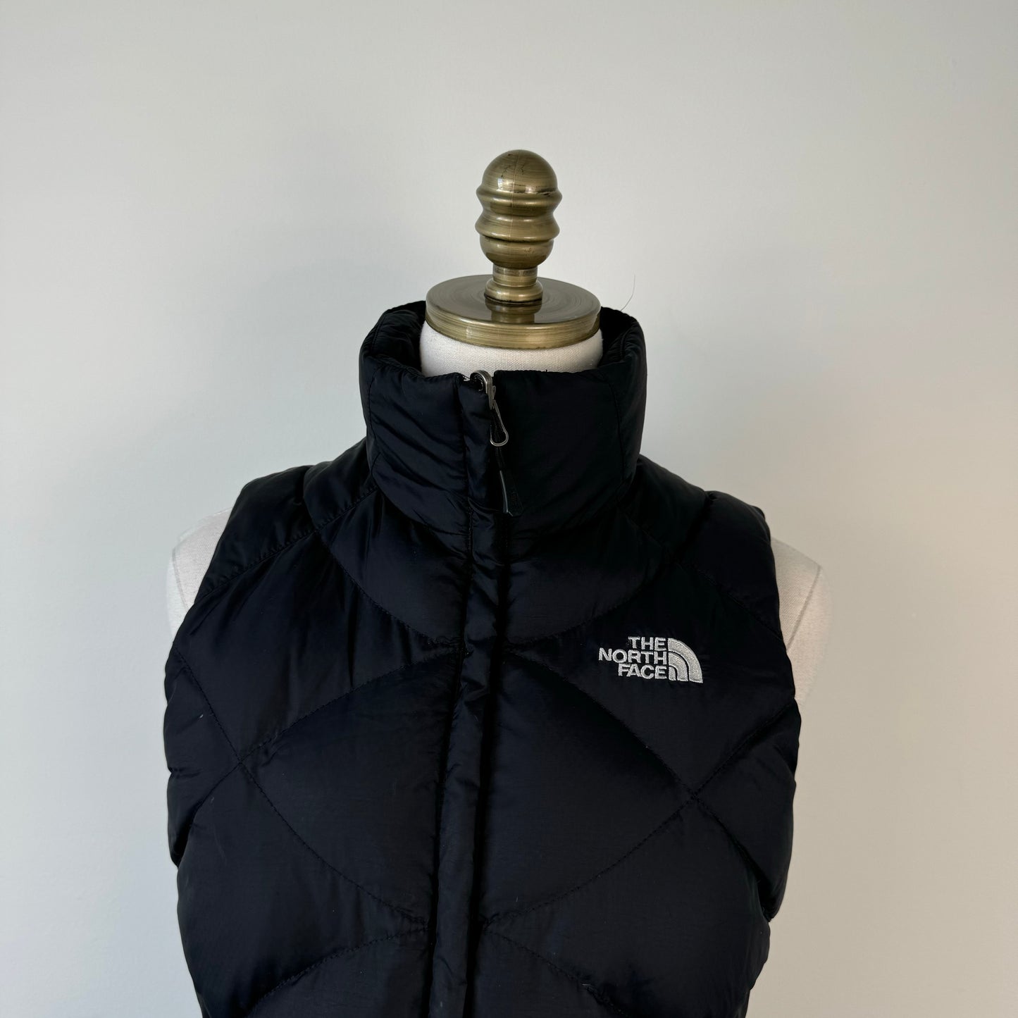 North Face Puffer Zip Up Vest