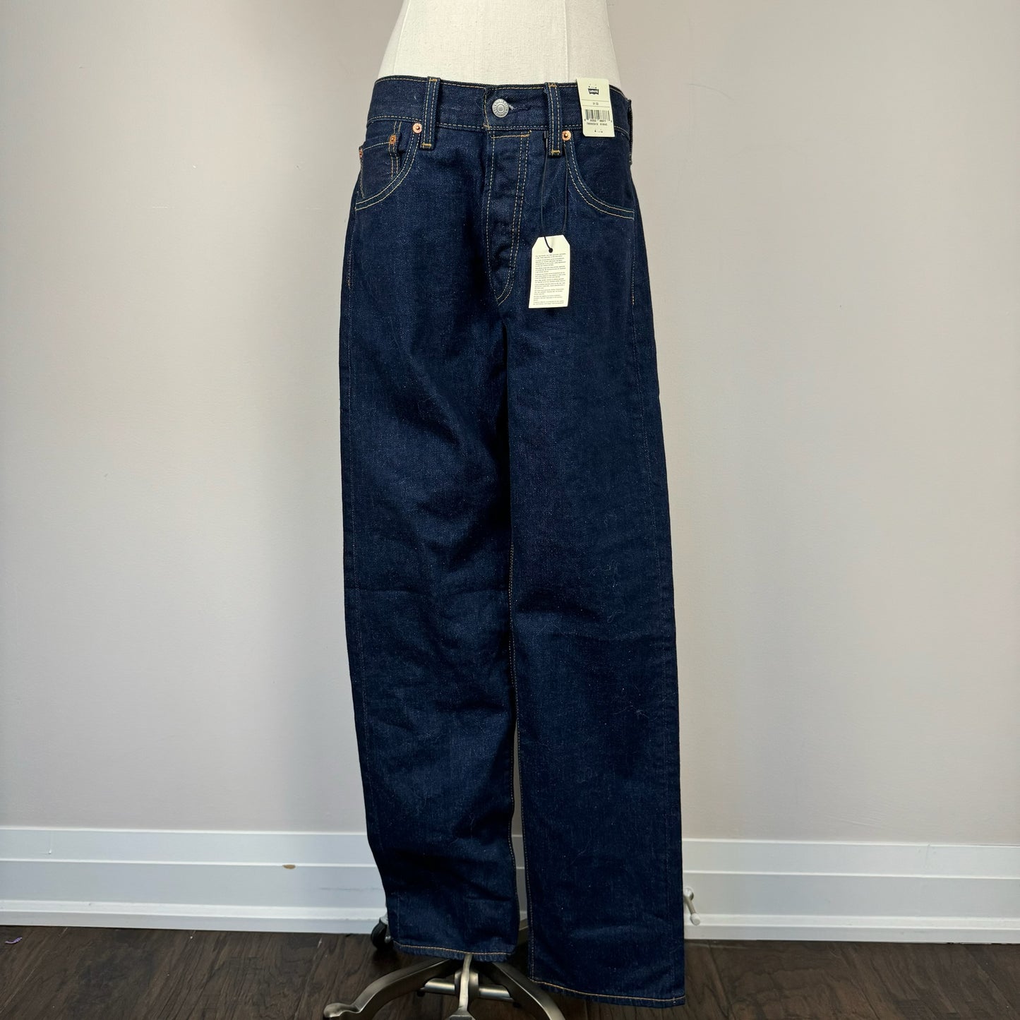 Levi's Dark Wash Straight Leg Jeans
