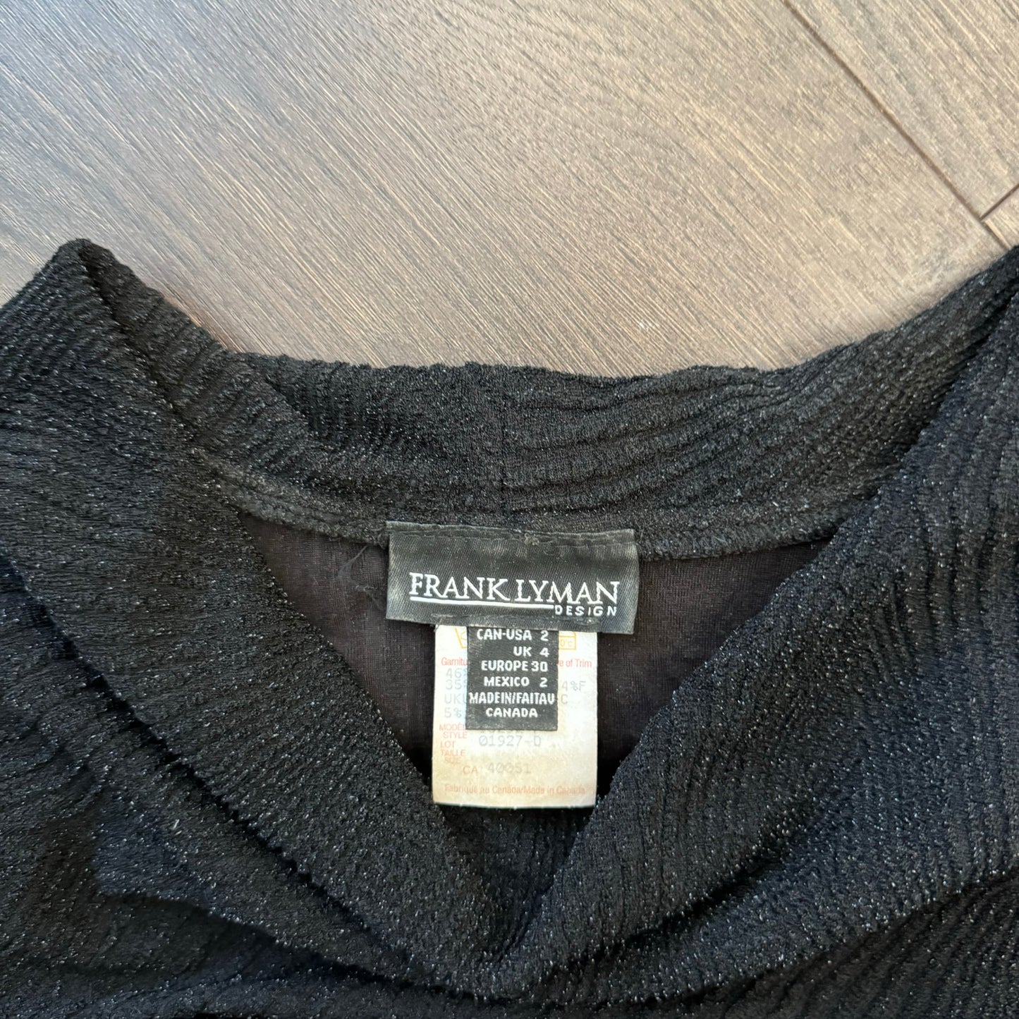 Black Off Shoulder Buckled Sweater