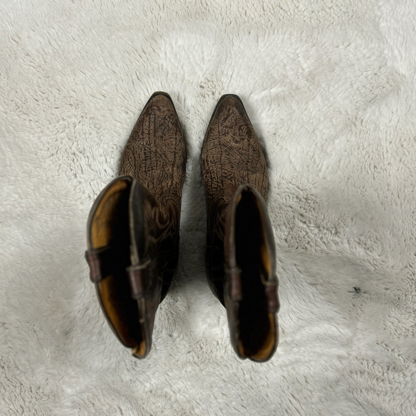 Vintage Boulet Cowboy Boots