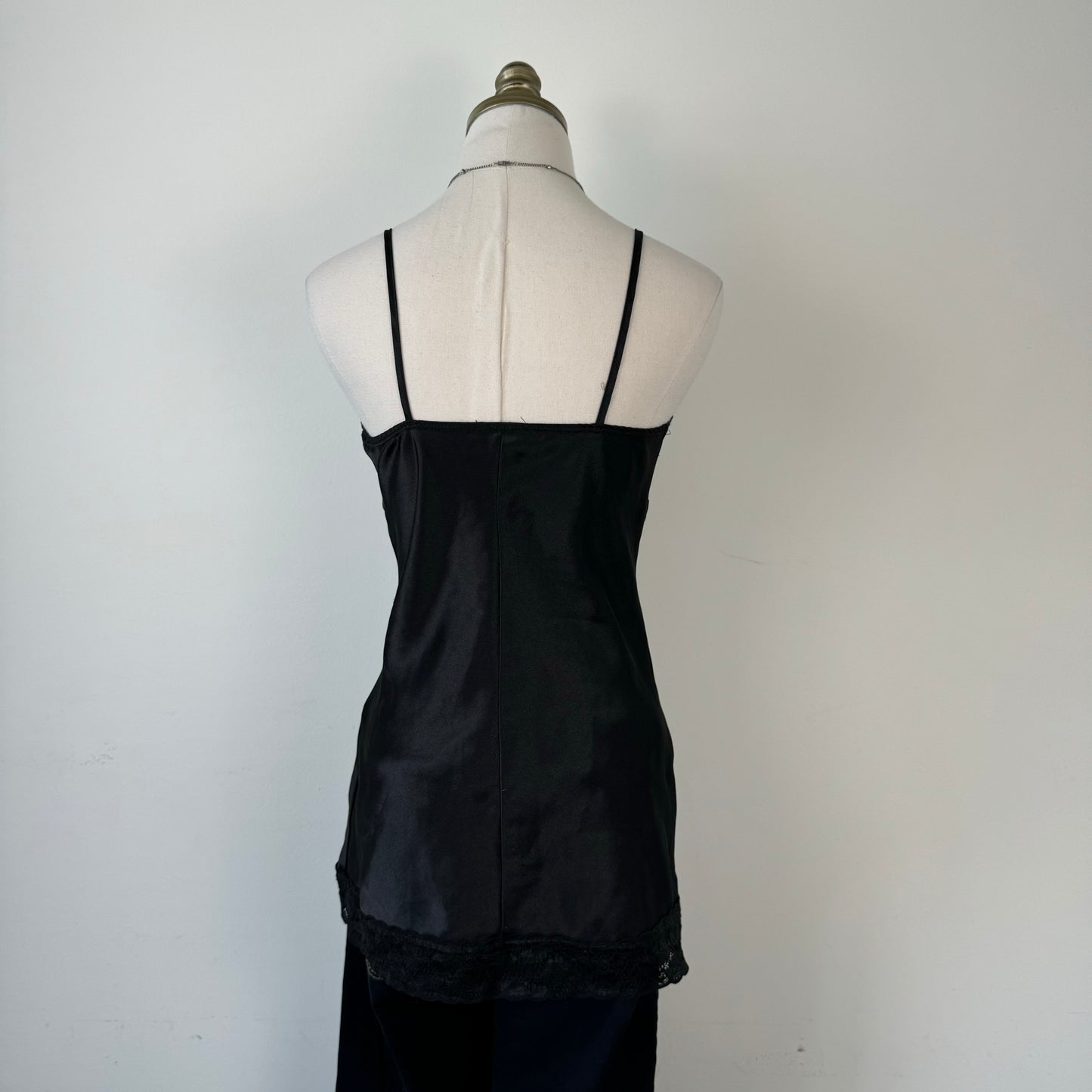 Vintage Babydoll Lace Trim Cami / Slip