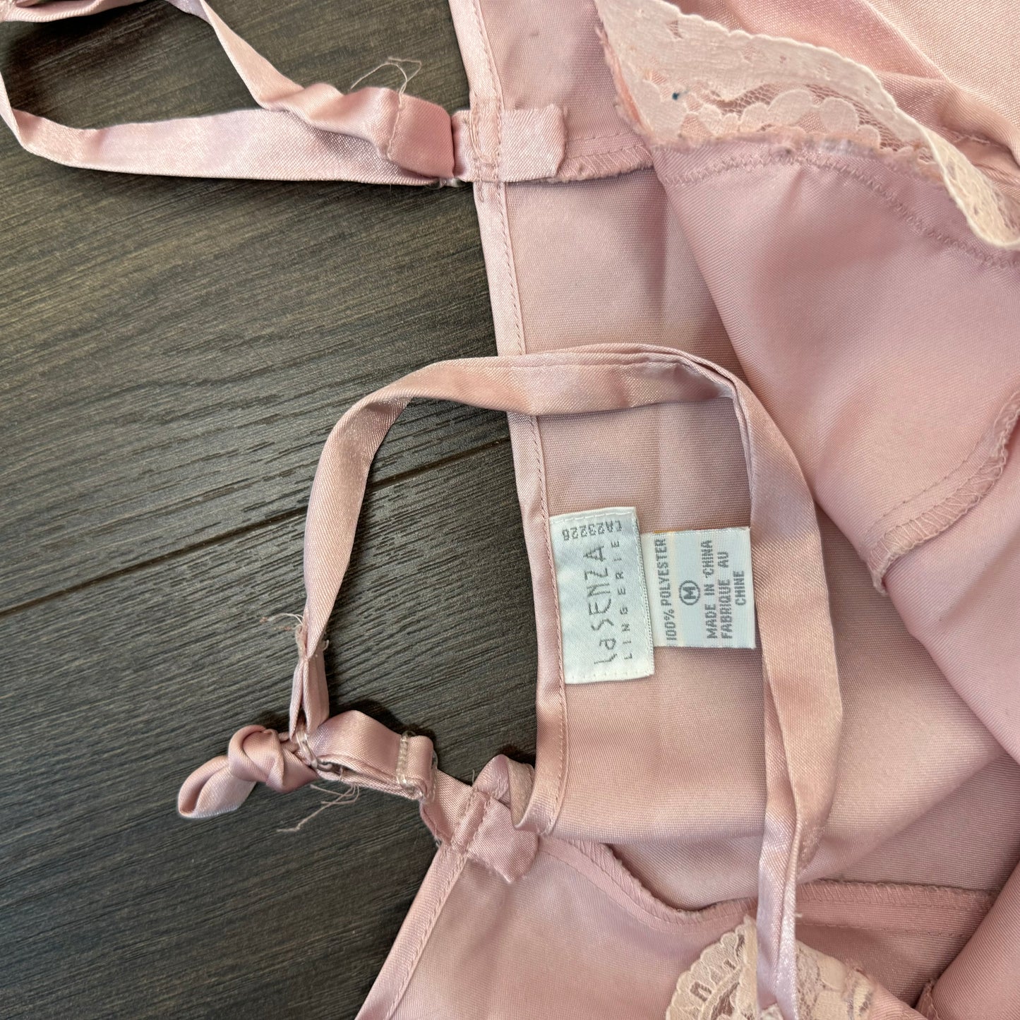 Y2K La Senza Babydoll Satin Slip Dress