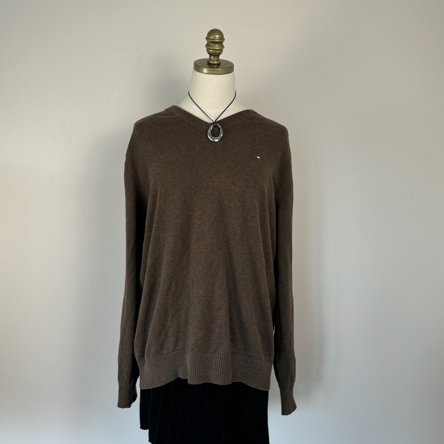 Tommy Brown Oversized Sweater