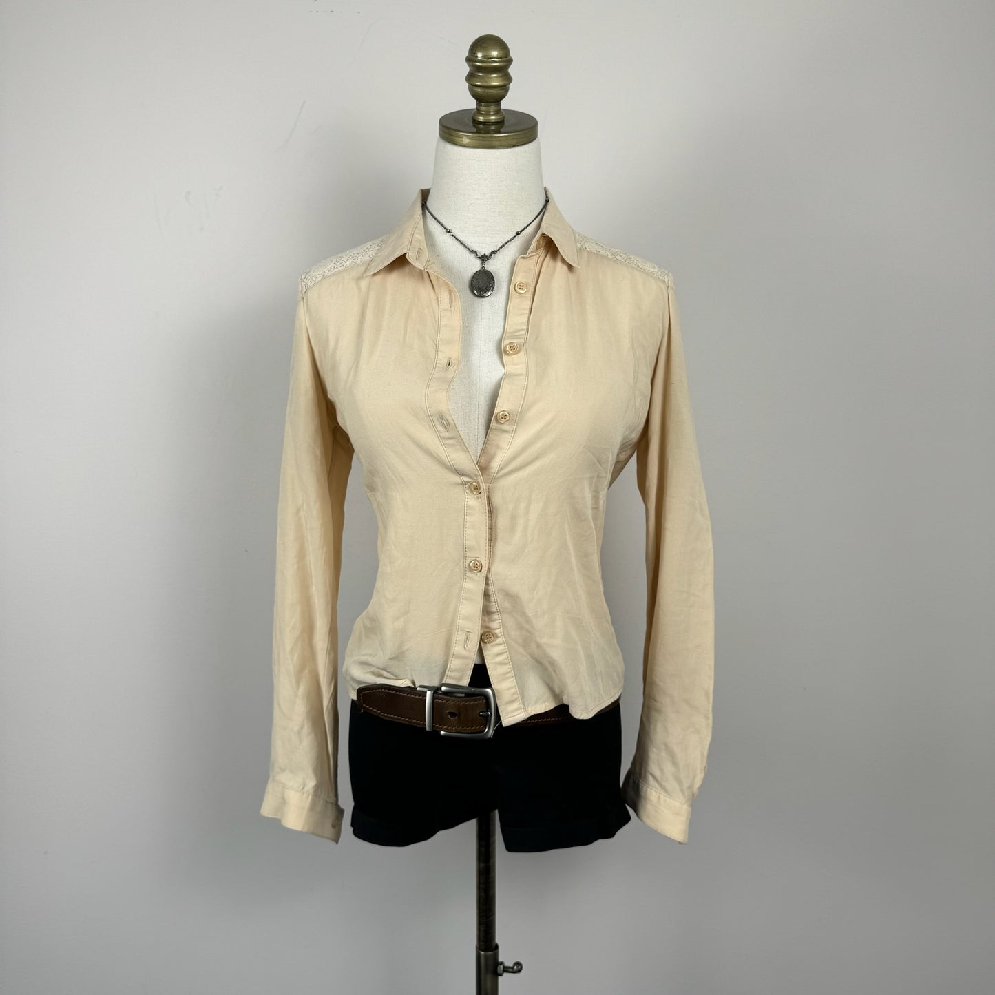 Black Micro Mini Shorts