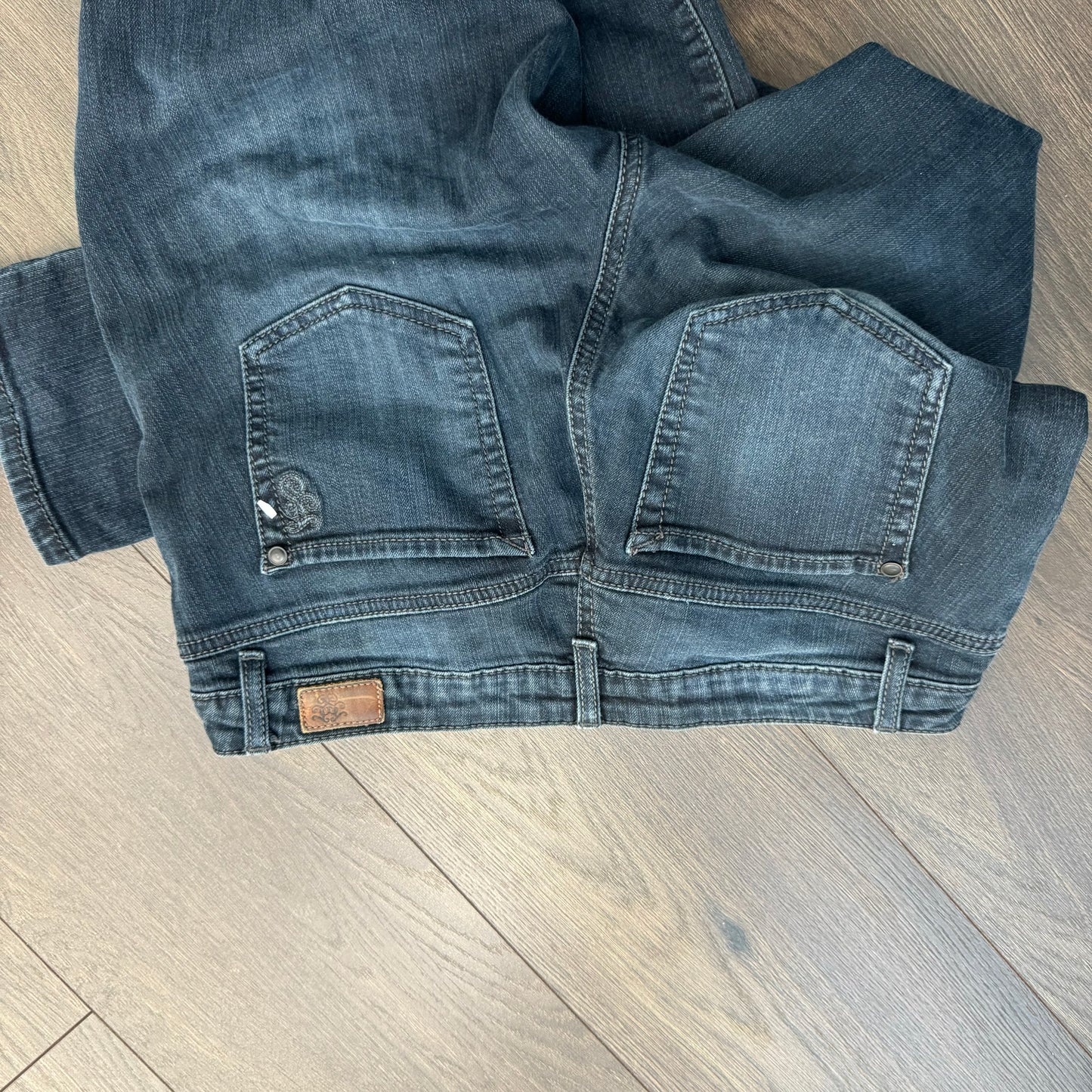 Dark Wash Low Rise Skinny Jeans