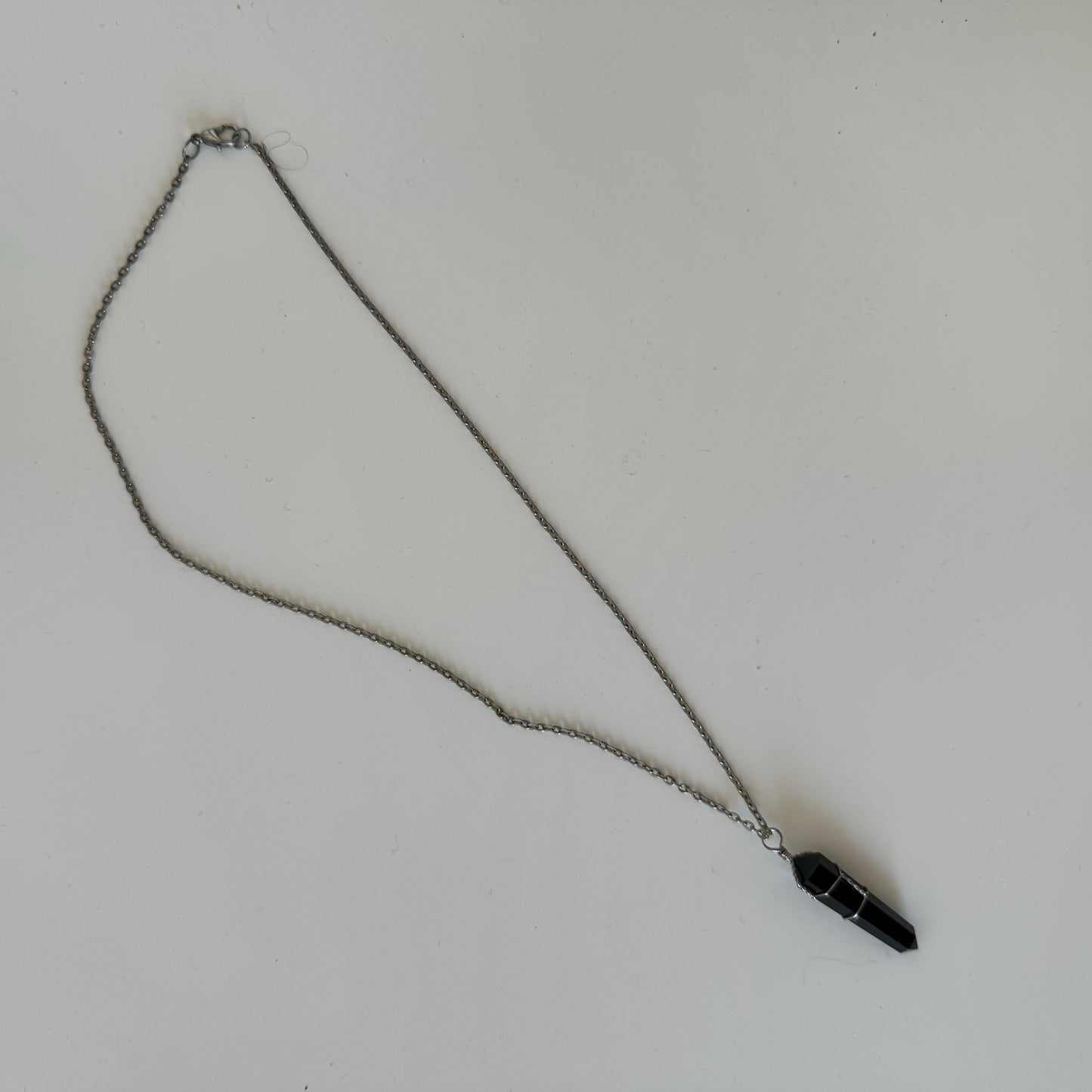 Black Crystal Necklace