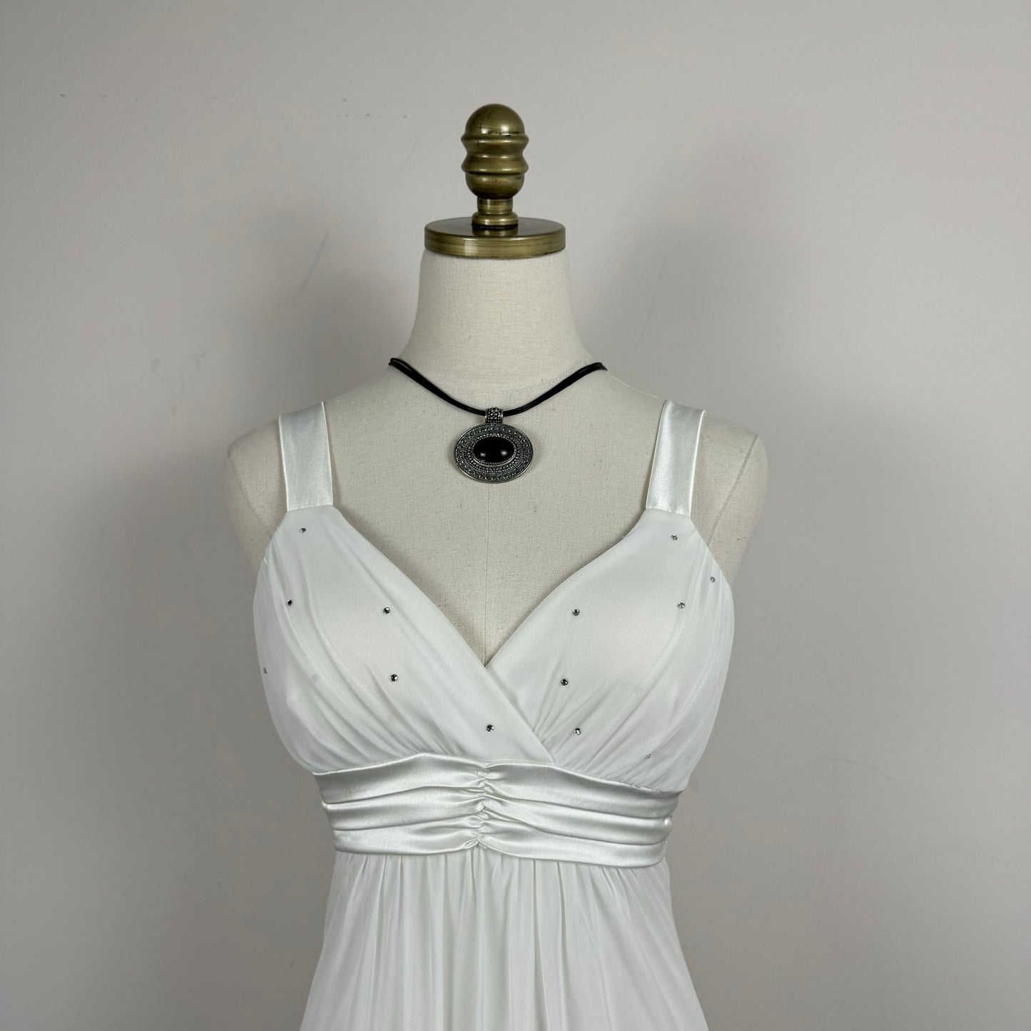 White Babydoll Mini Dress
